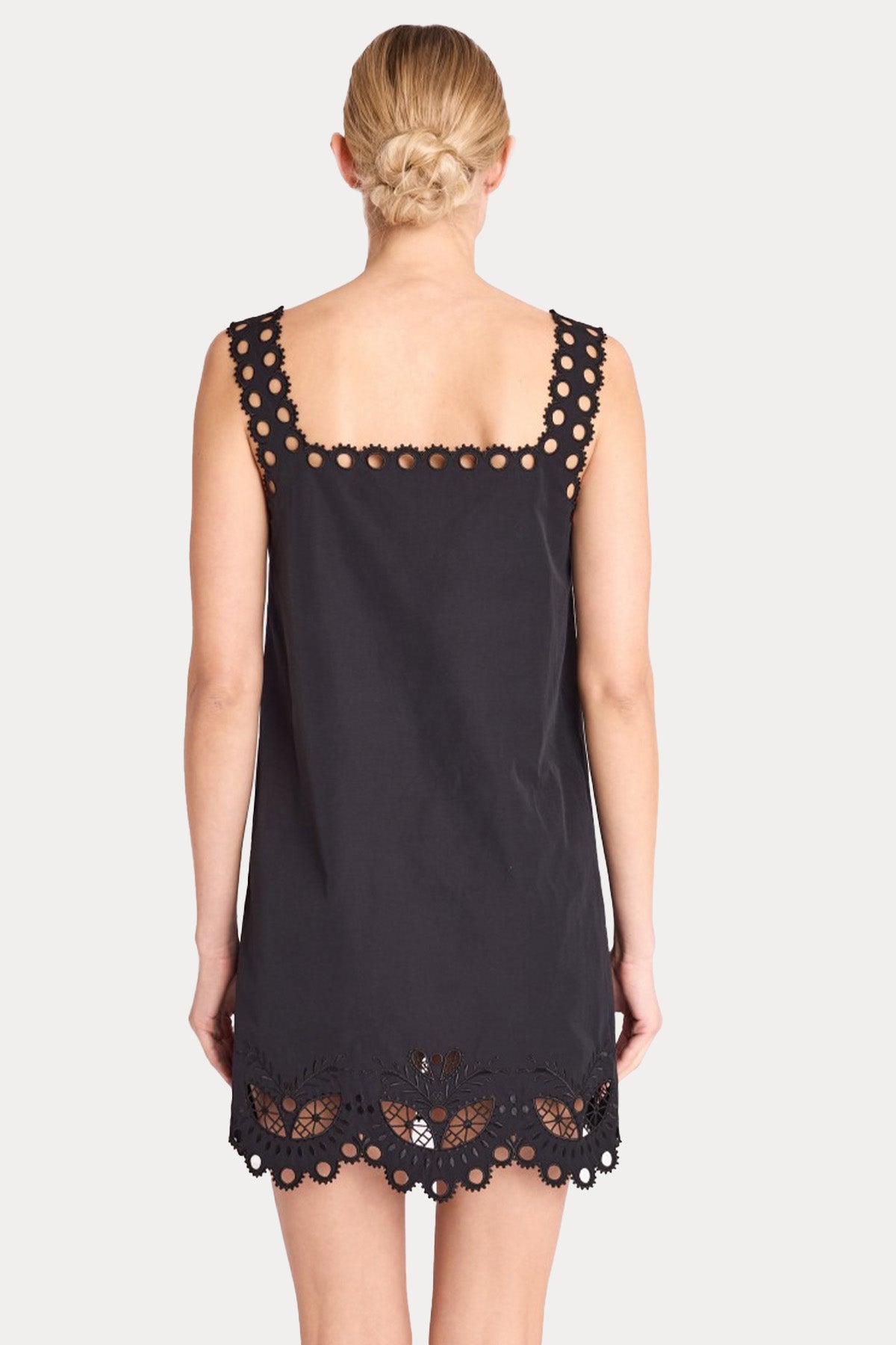 Berenice Rizy Dantel Nakışlı Mini Elbise