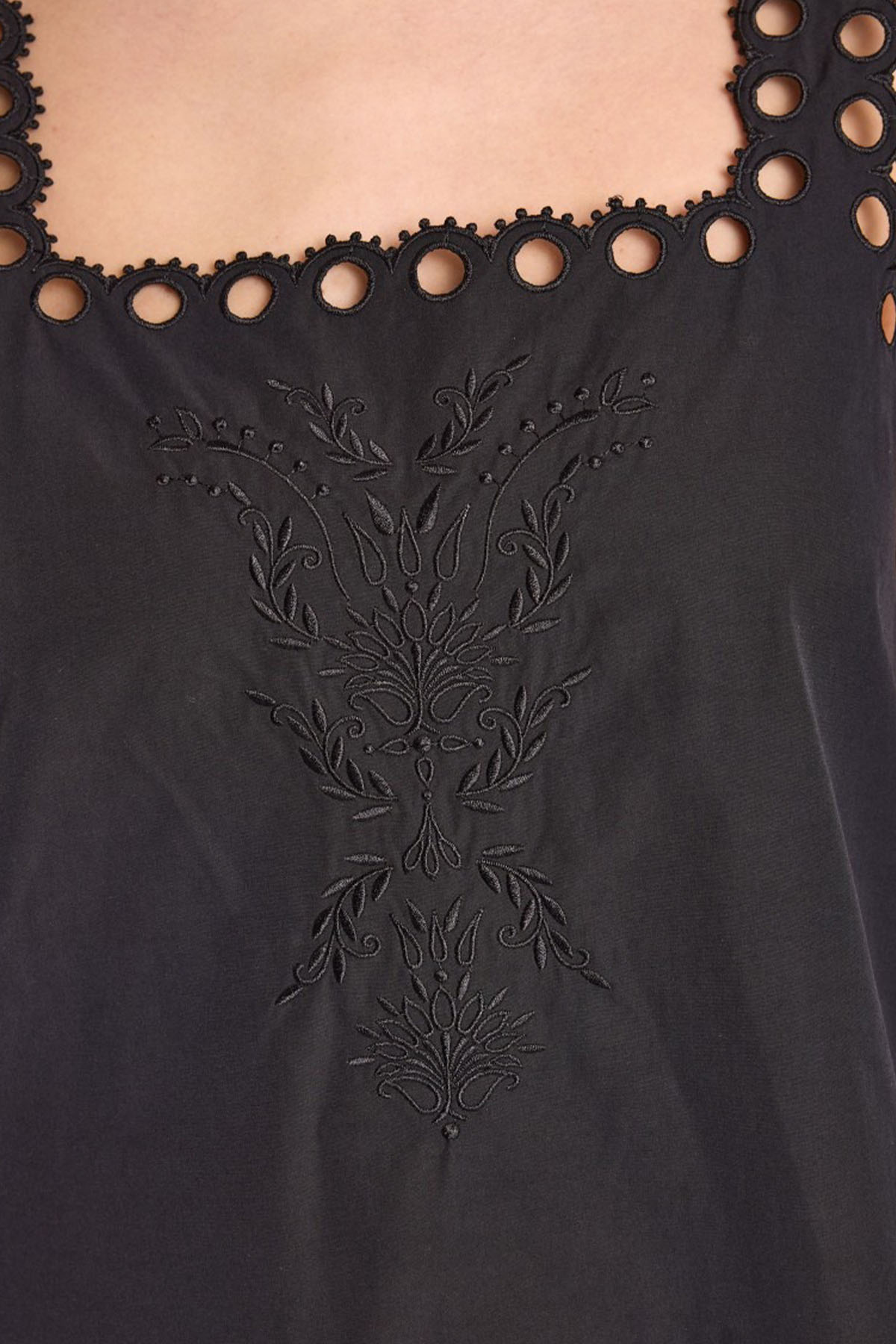 Berenice Rizy Dantel Nakışlı Mini Elbise