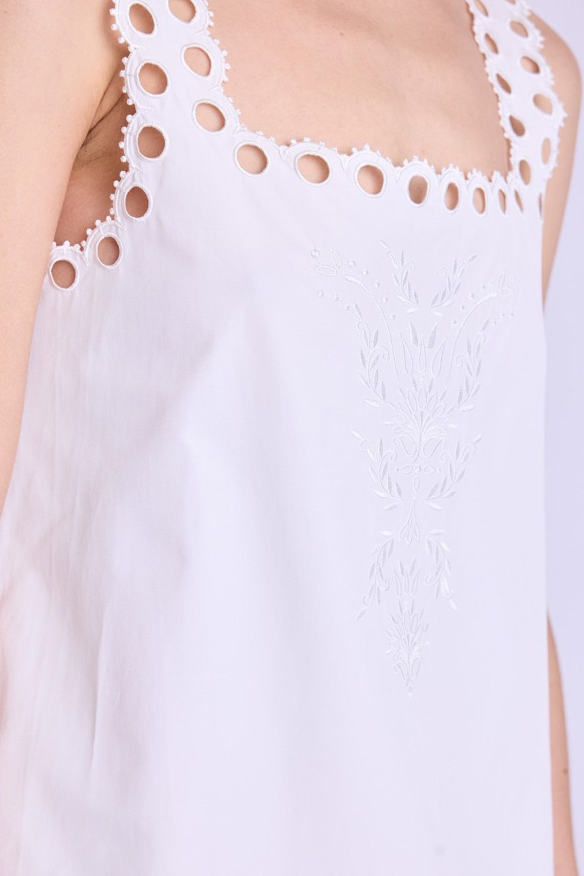 Berenice Rizy Dantel Nakışlı Mini Elbise