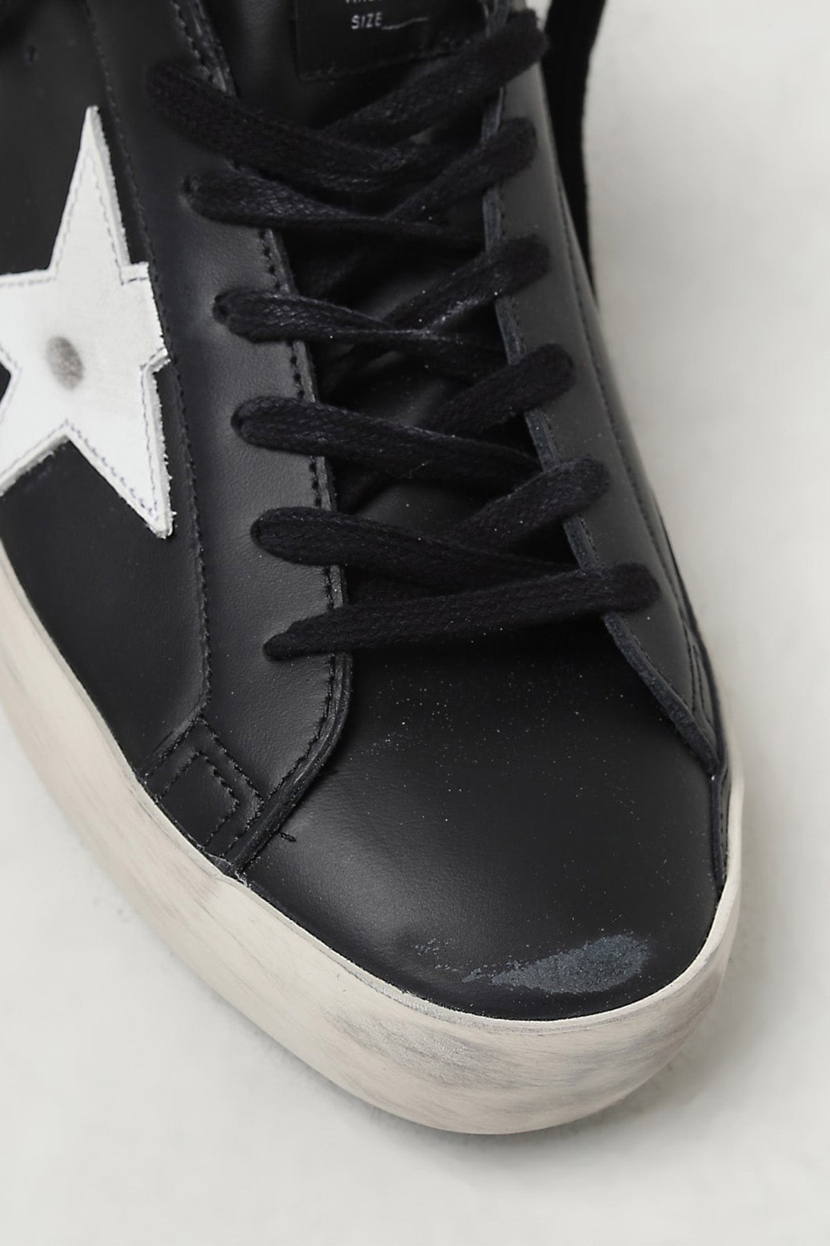 Golden Goose Super-Star Deri Sneaker Ayakkabı-Ayakkabı-Libas