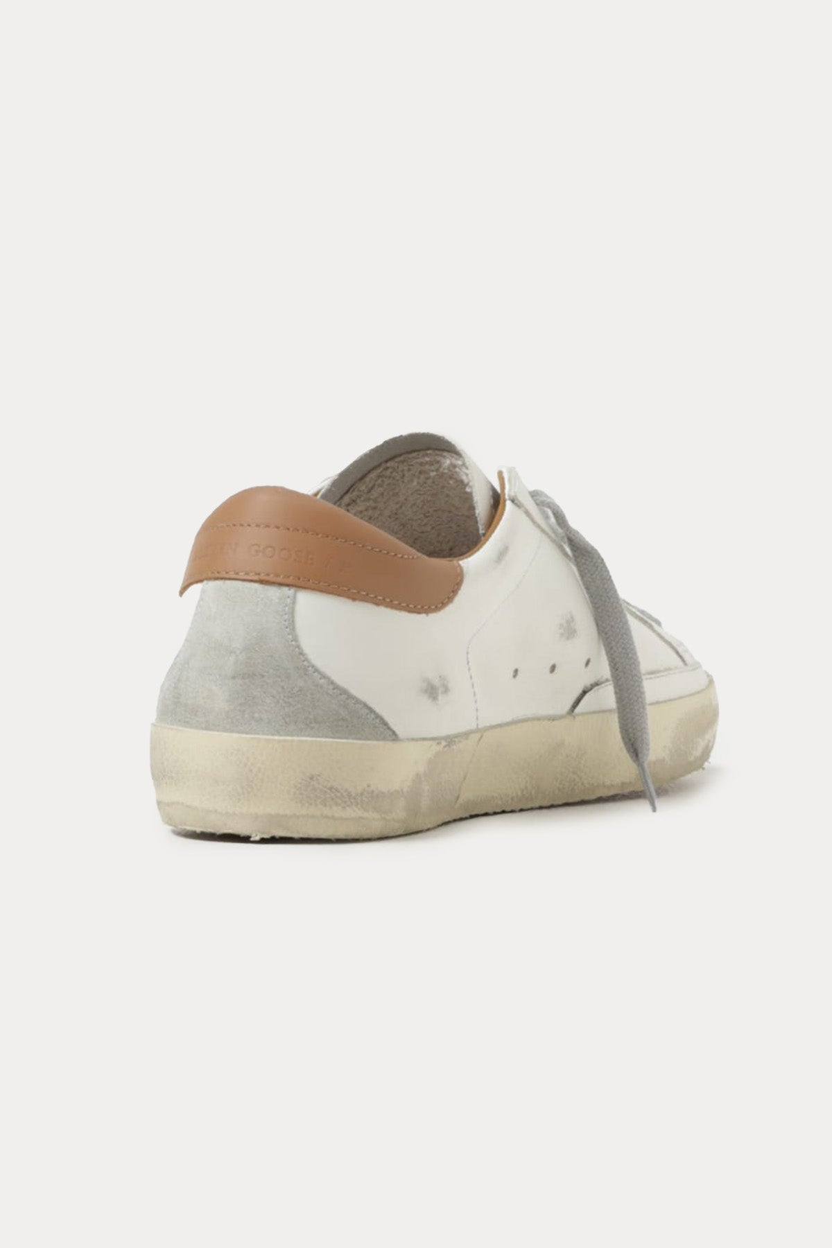 Golden Goose Super-Star Deri Sneaker Ayakkabı-Ayakkabı-Libas