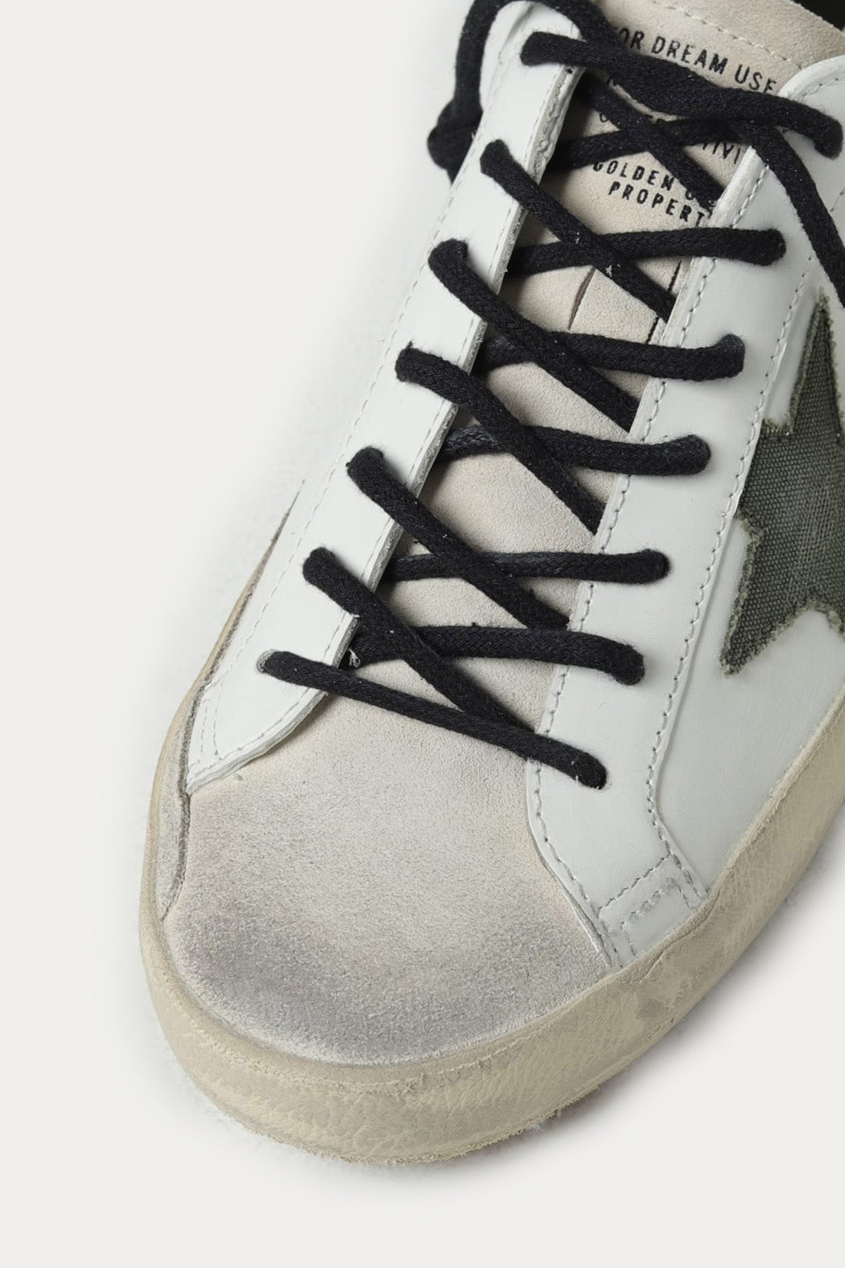 Golden Goose Super-Star Deri Sneaker Ayakkabı-Ayakkabı-Libas