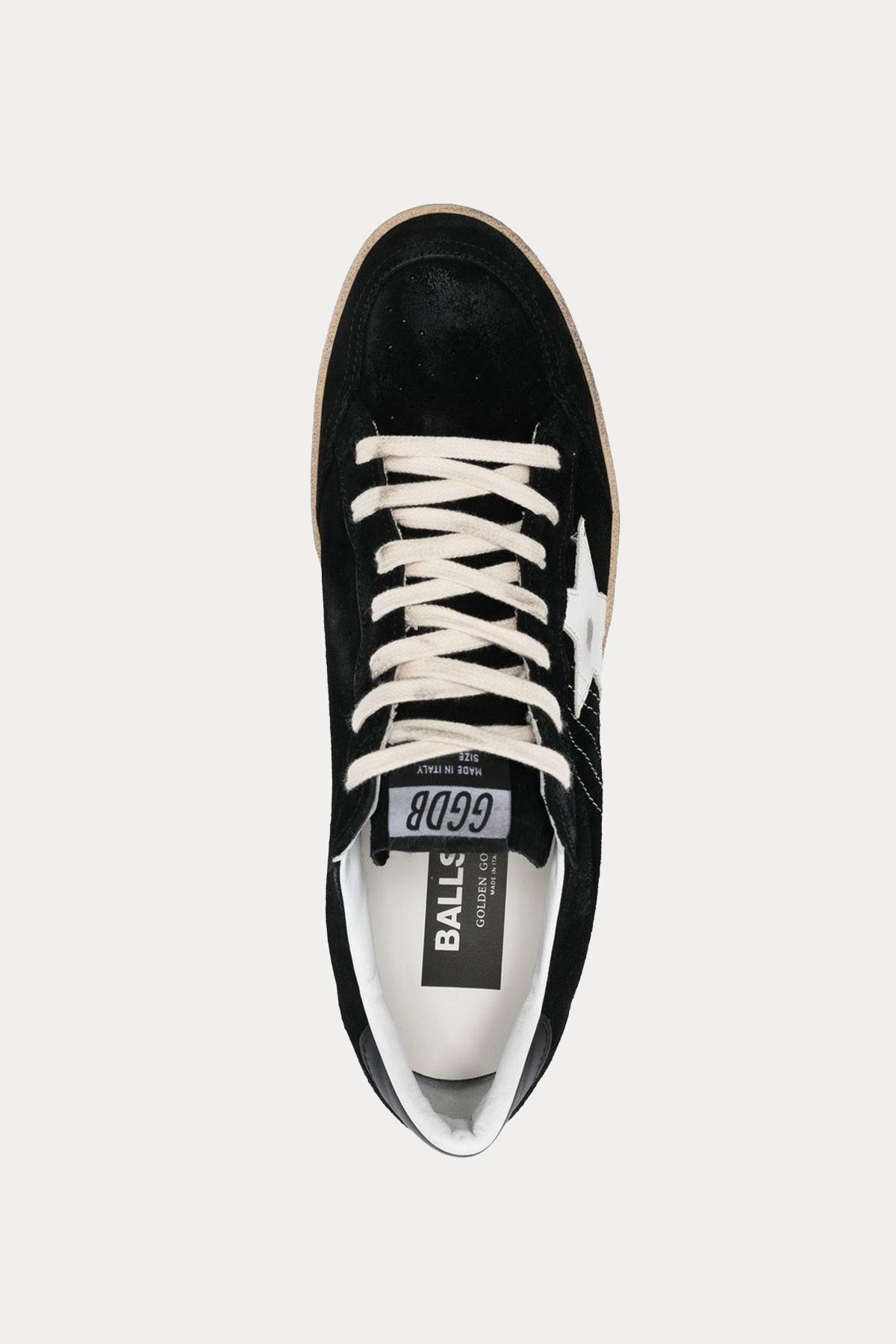 Golden Goose Ball-Star Süet Sneaker Ayakkabı-Ayakkabı-Libas