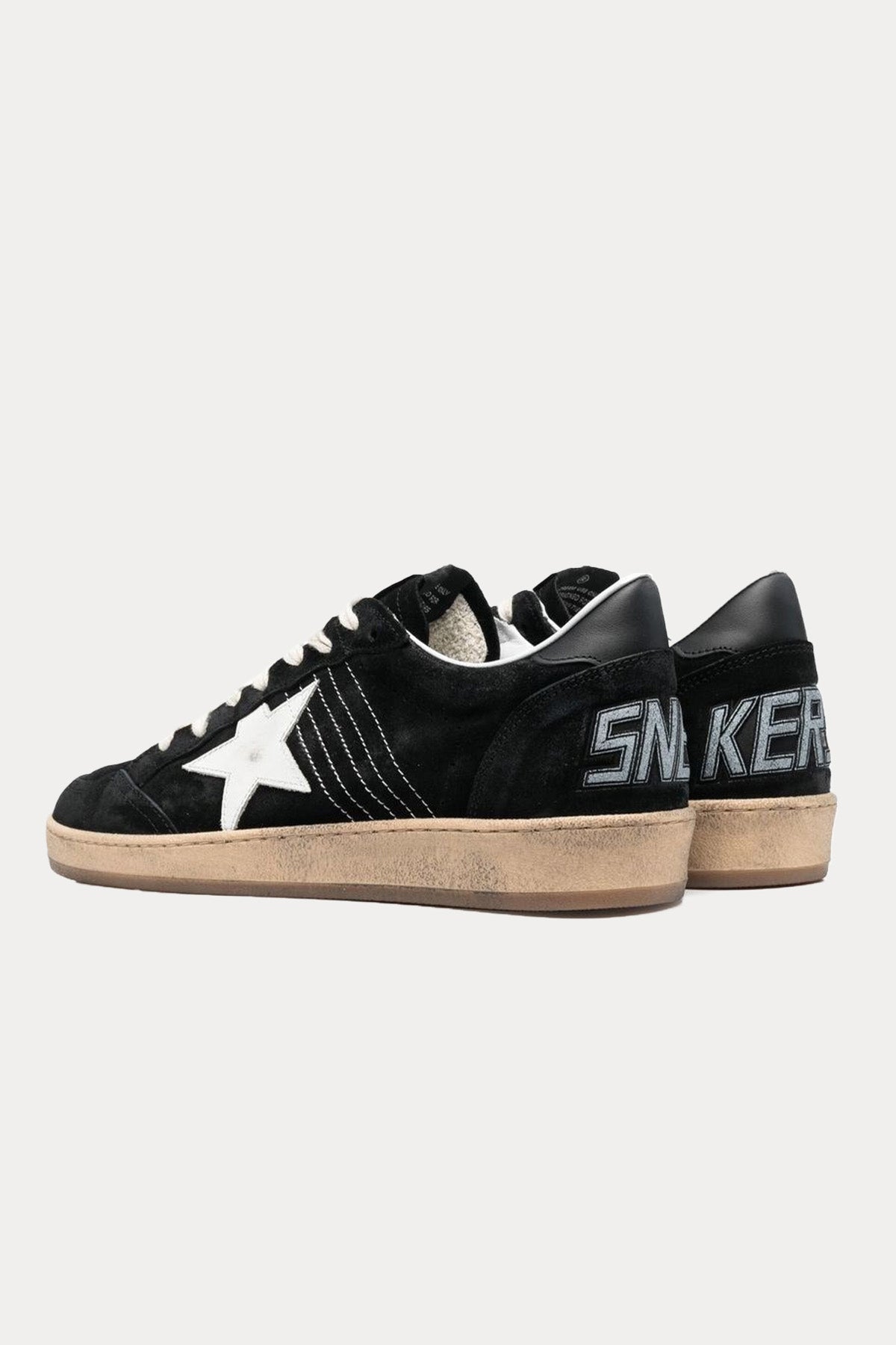 Golden Goose Ball-Star Süet Sneaker Ayakkabı-Ayakkabı-Libas