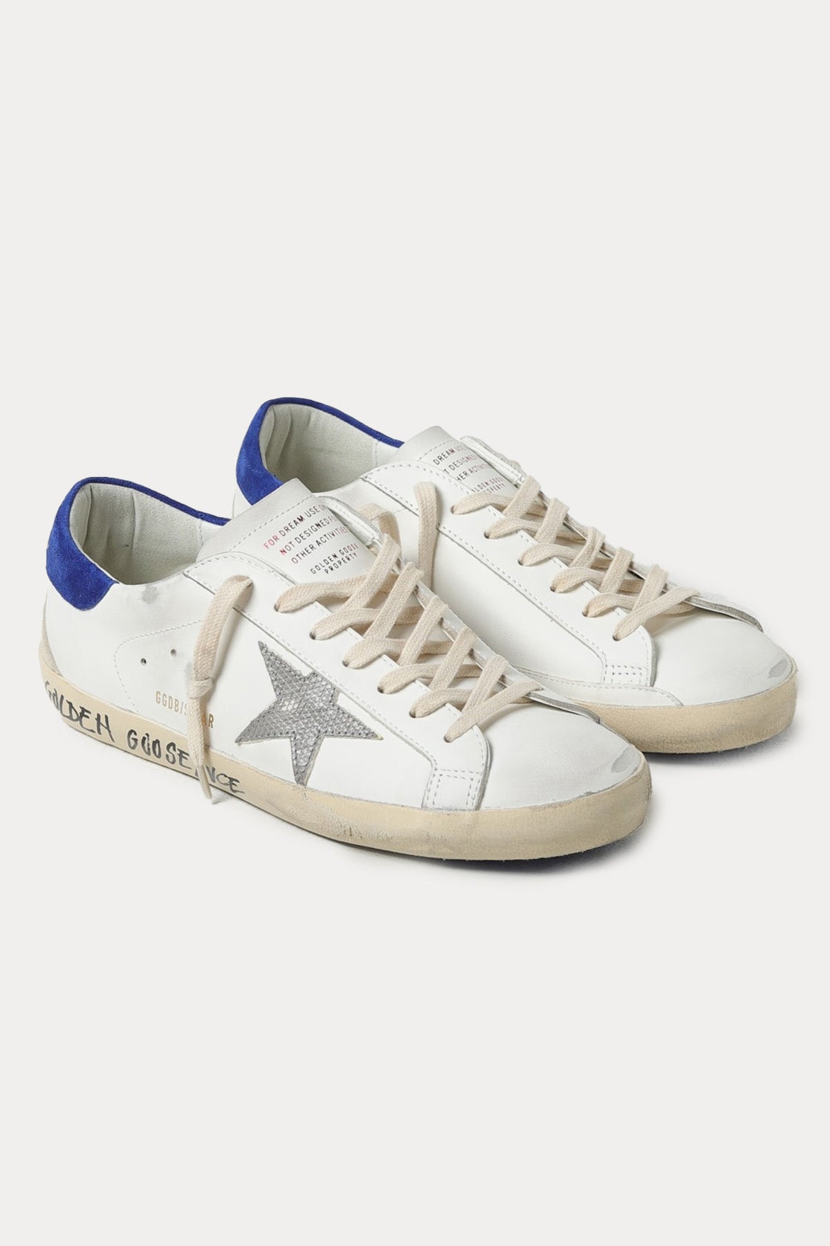Golden Goose Super-Star Deri Sneaker Ayakkabı-Ayakkabı-Libas