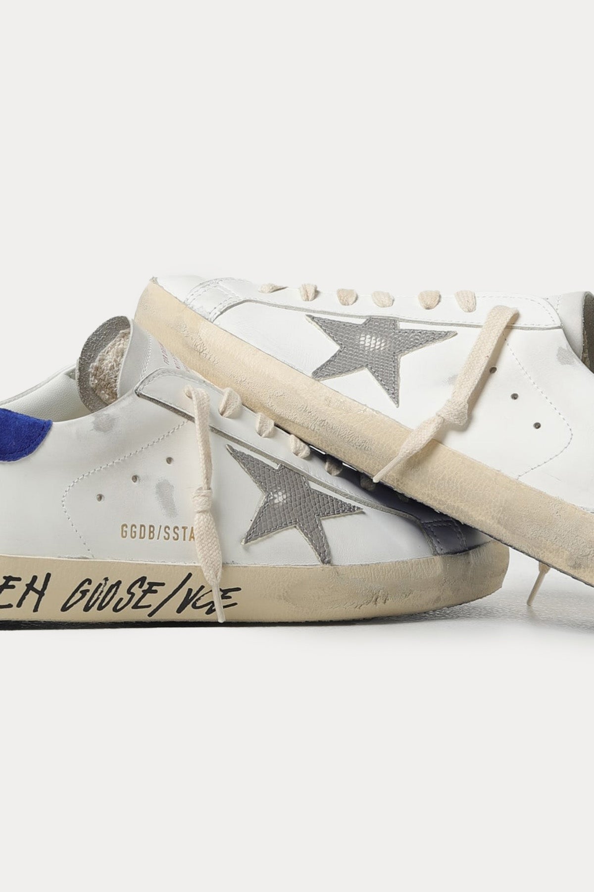 Golden Goose Super-Star Deri Sneaker Ayakkabı-Ayakkabı-Libas