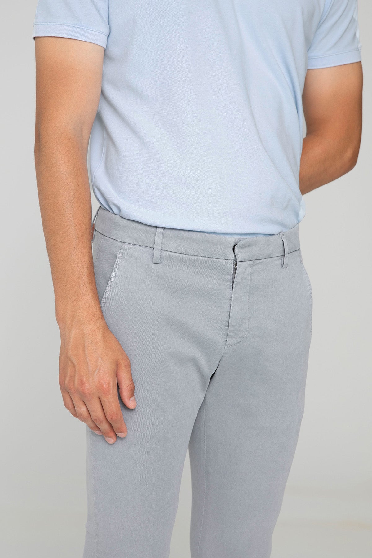 Dondup Slim Fit Yandan Cepli Pantolon-Pantolon-Libas