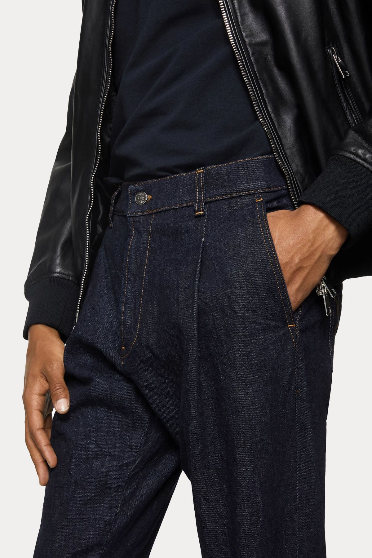 Dondup Paul Carrot Fit Tek Pileli Jeans