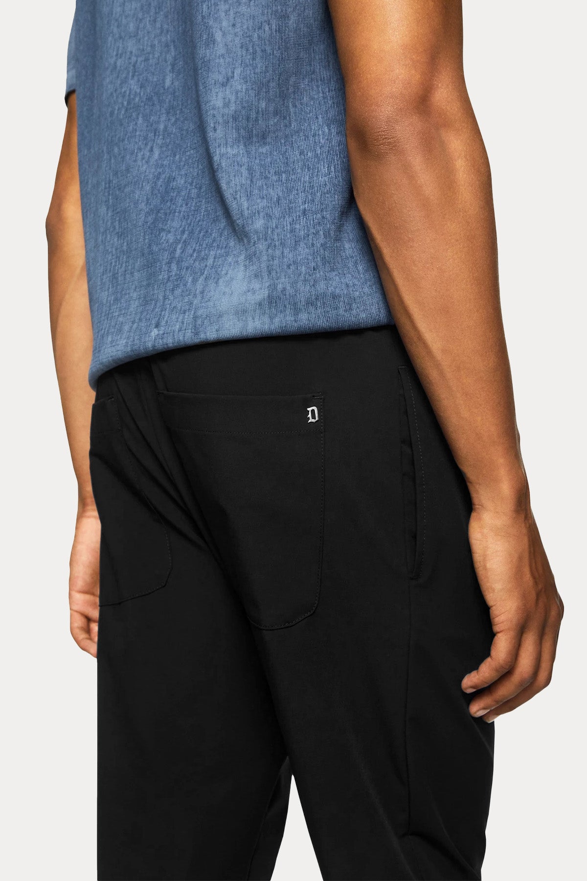 Dondup Beli Lastikli Streç Jogger Pantolon-Pantolon-Libas