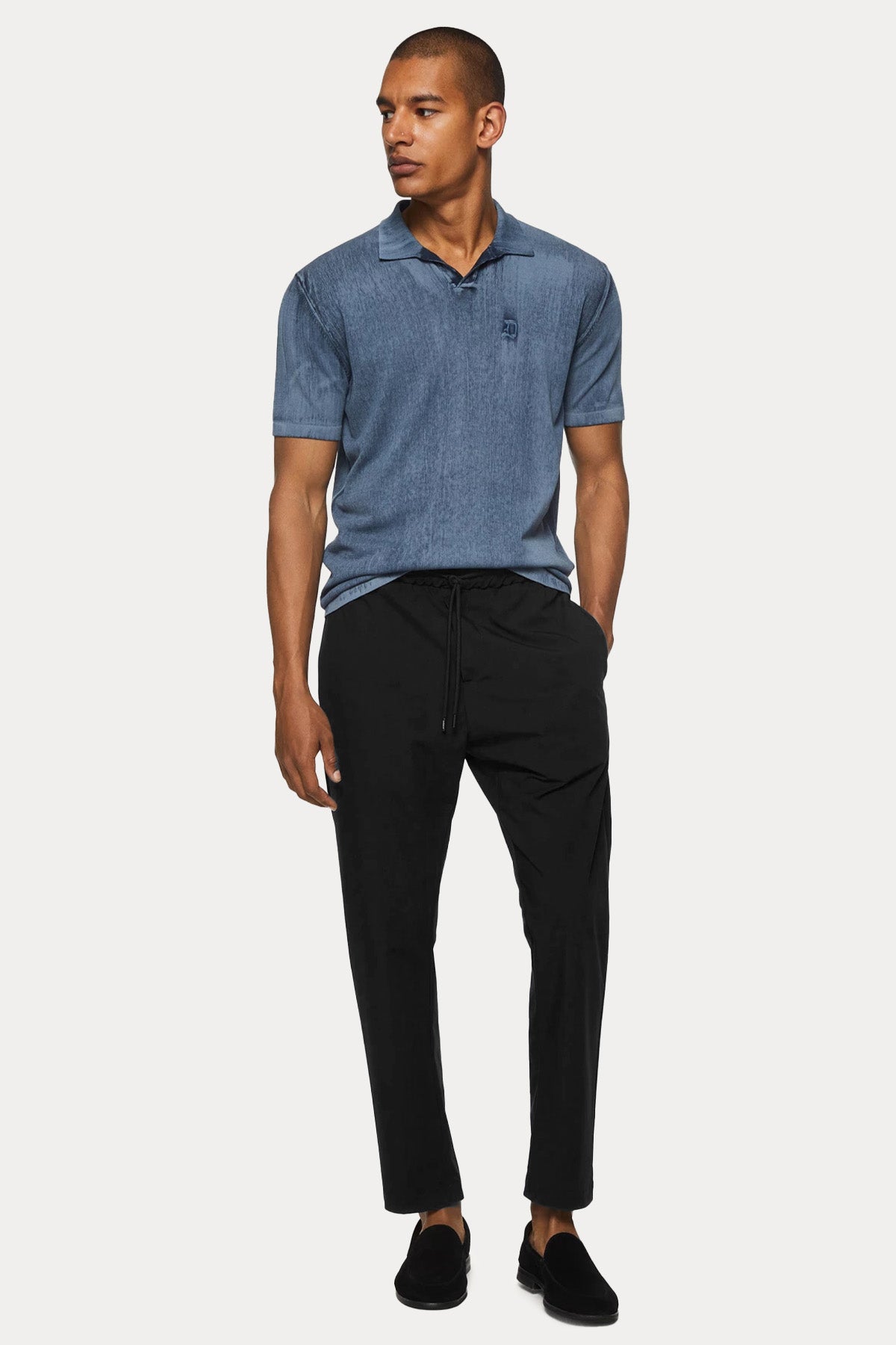 Dondup Beli Lastikli Streç Jogger Pantolon