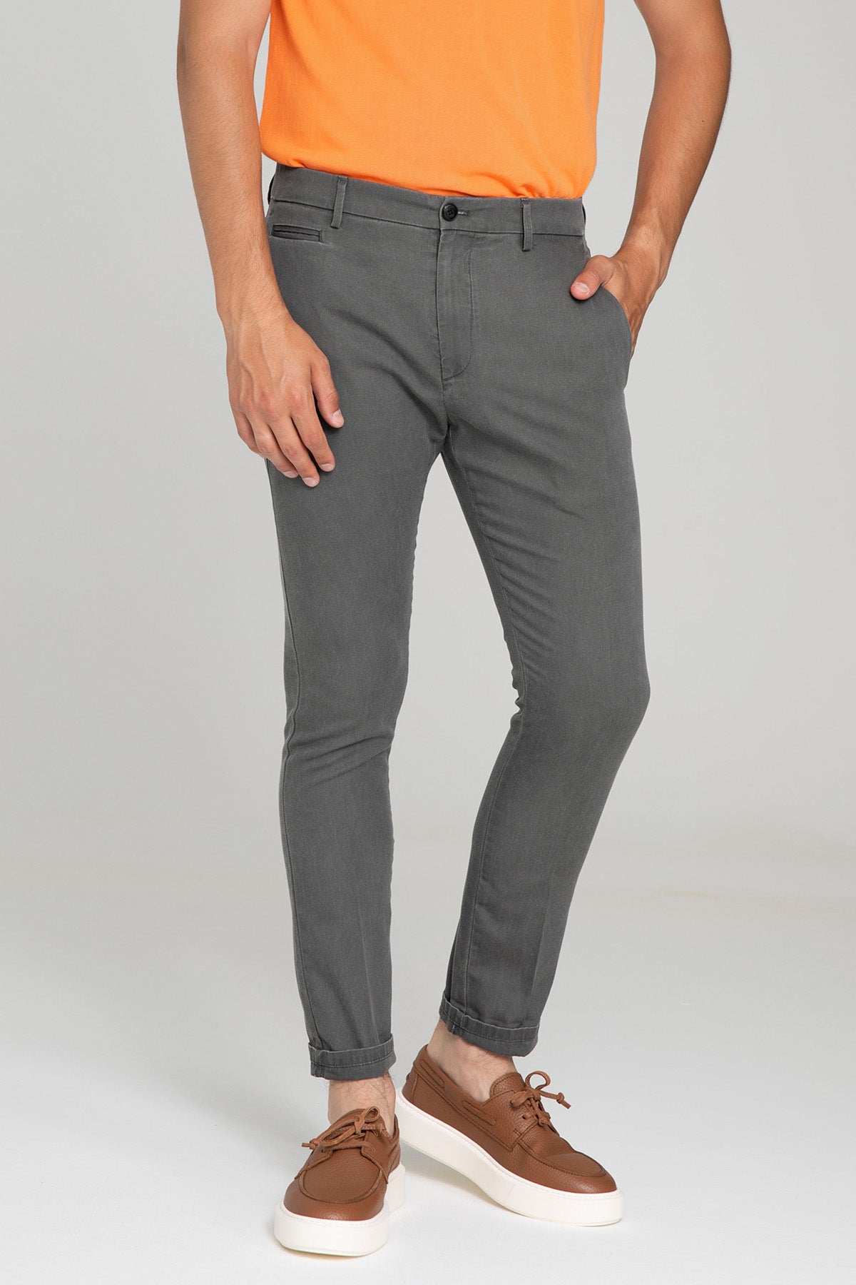 Dondup Joe Carrot Fit Yandan Cepli Pantolon-Pantolon-Libas