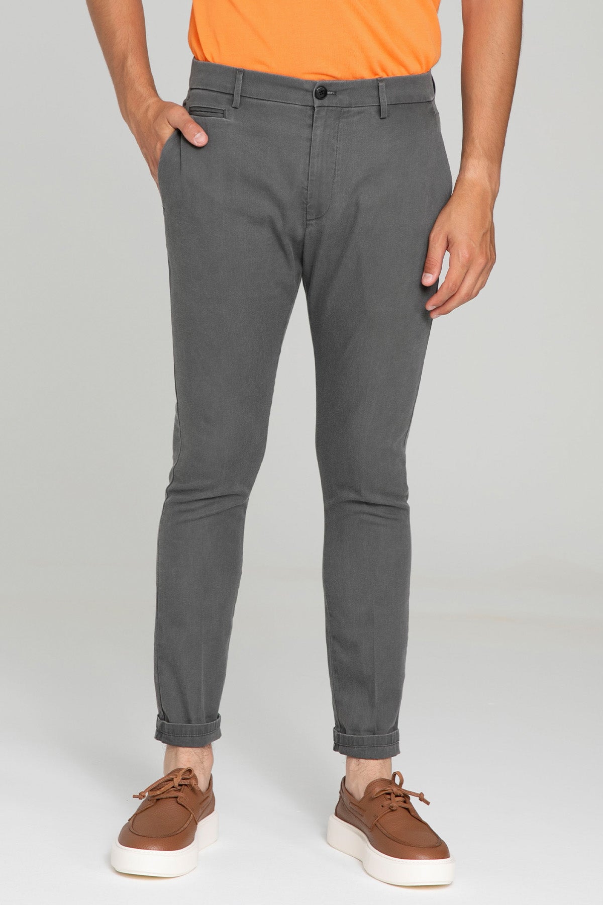 Dondup Joe Carrot Fit Yandan Cepli Pantolon-Pantolon-Libas