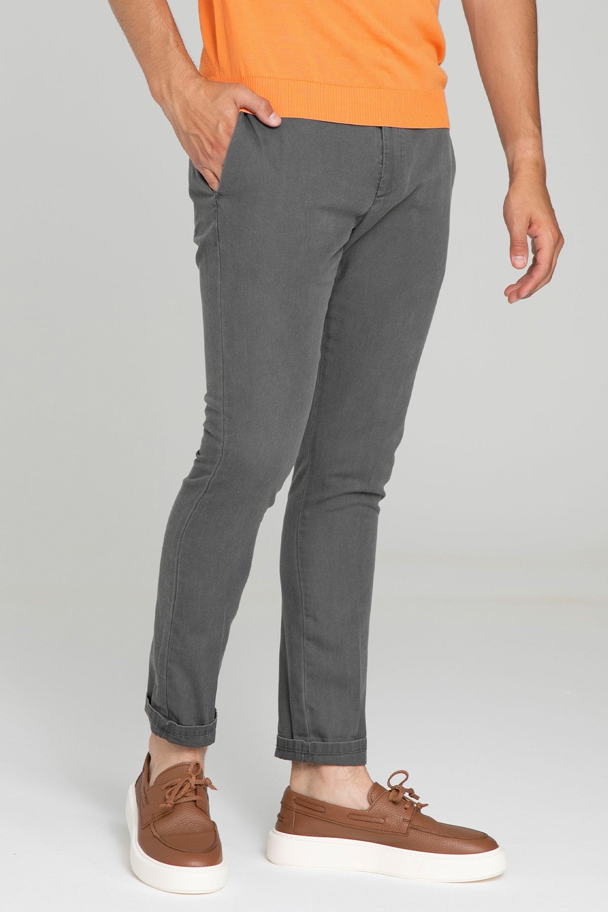 Dondup Joe Carrot Fit Yandan Cepli Pantolon-Pantolon-Libas