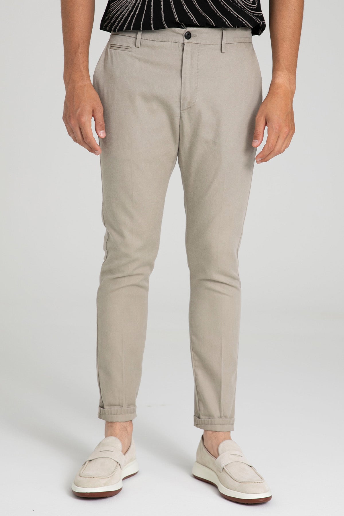 Dondup Joe Carrot Fit Yandan Cepli Pantolon-Pantolon-Libas