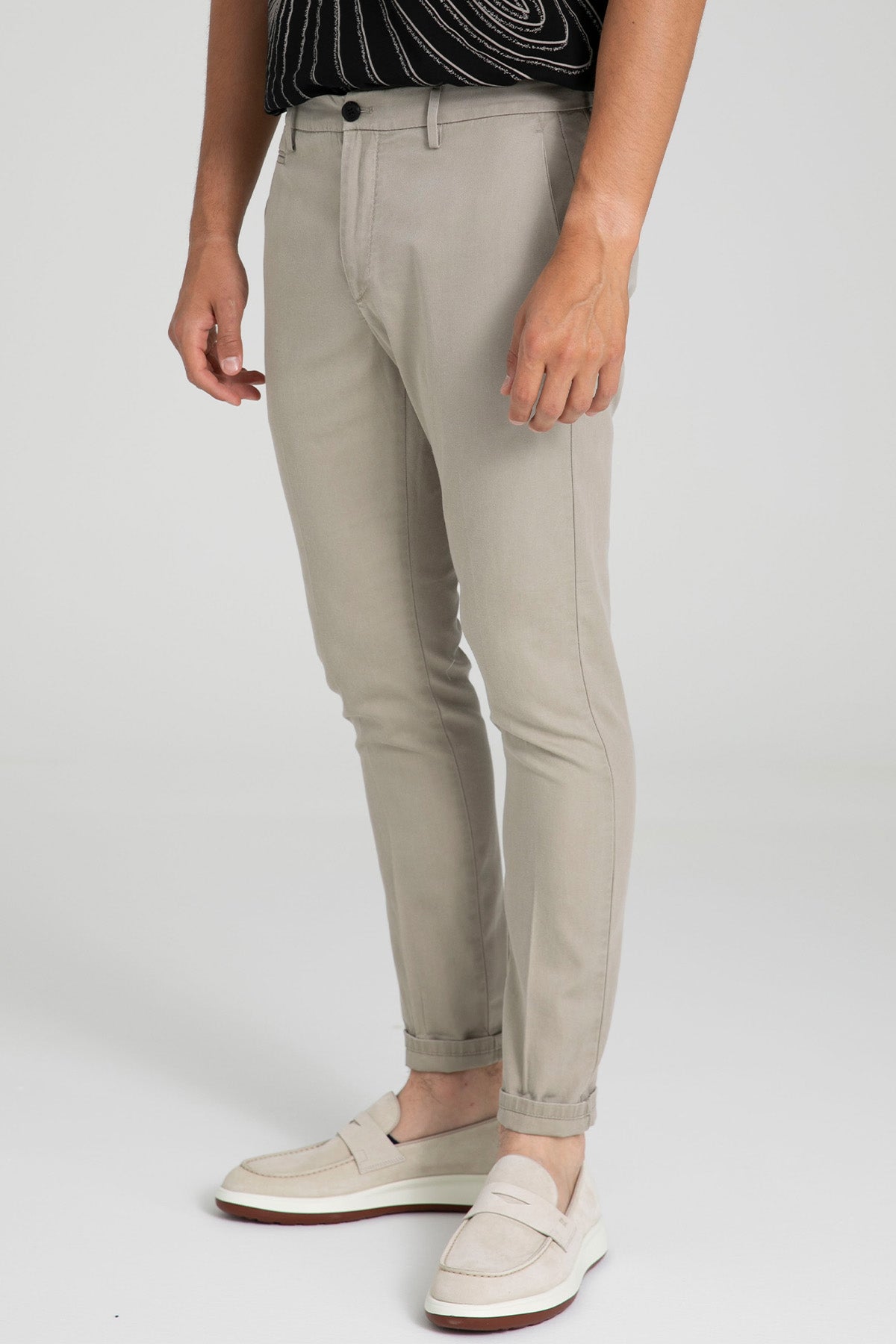Dondup Joe Carrot Fit Yandan Cepli Pantolon-Pantolon-Libas