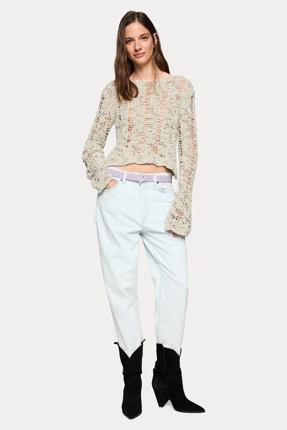Dondup Carrie Carrot Fit Yüksek Bel Jeans-Jeans-Libas