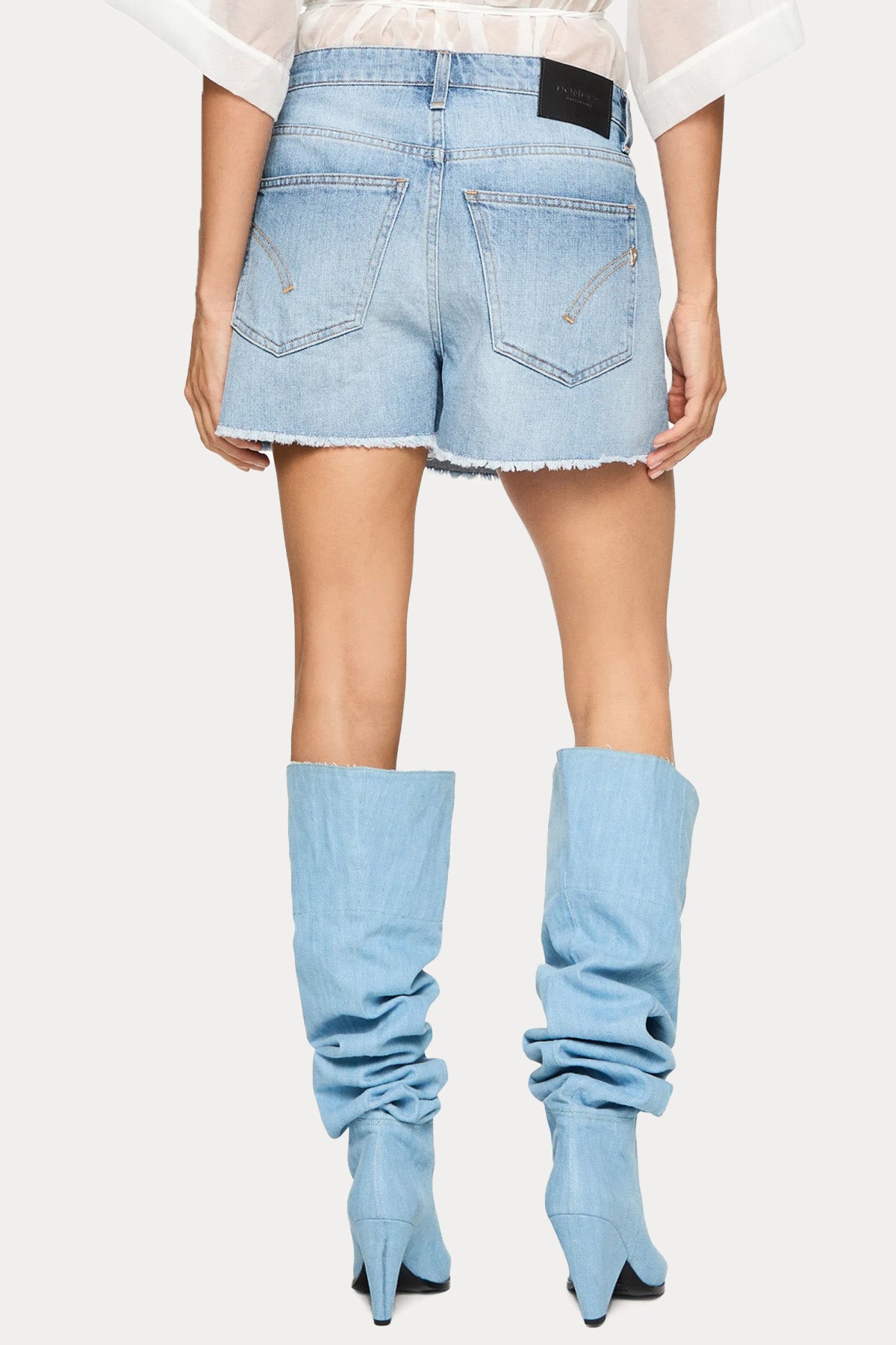 Dondup Bess Regular Fit Denim Şort Etek-Şort-Libas