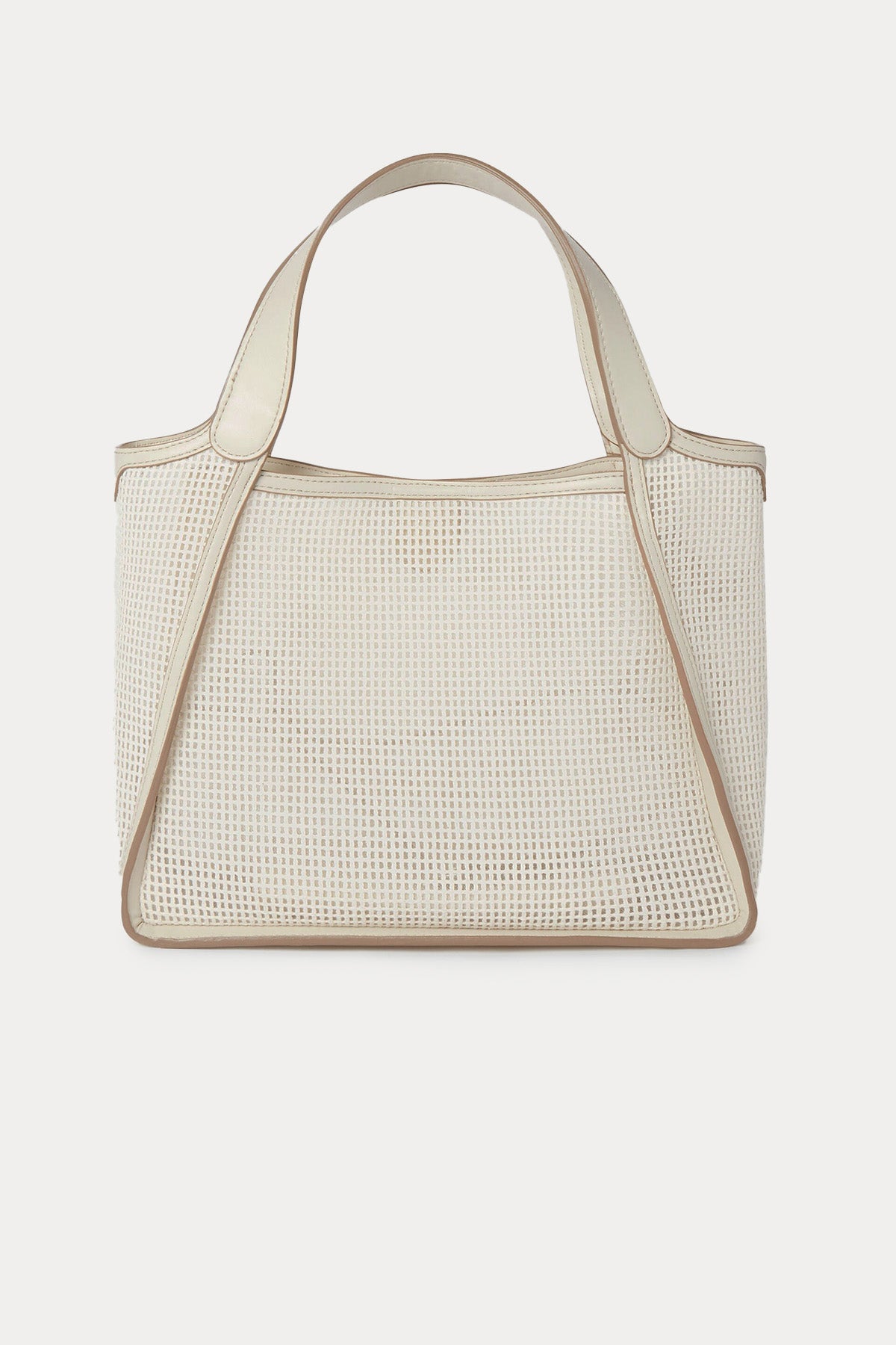 Stella Mccartney Rafya Örgü Logolu Medium Omuz Çantası