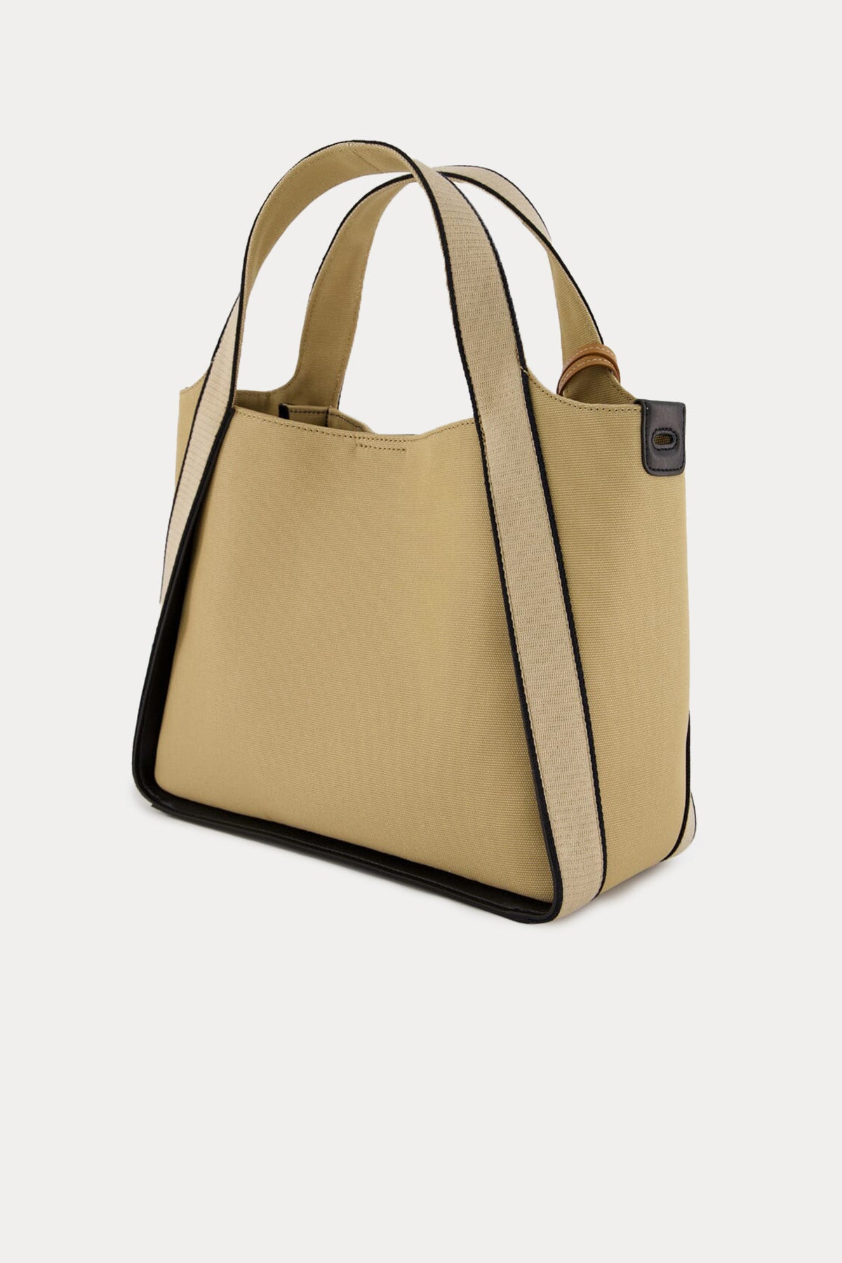 Stella Mccartney Bananatex Logolu Medium Kanvas Omuz Çantası