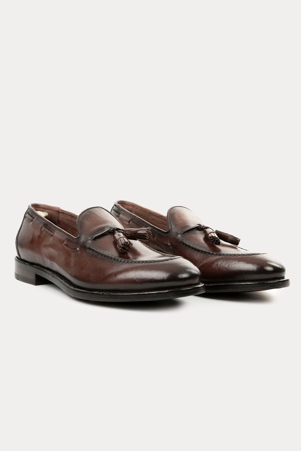 Officine Creative Tulane Püsküllü Deri Loafer Ayakkabı