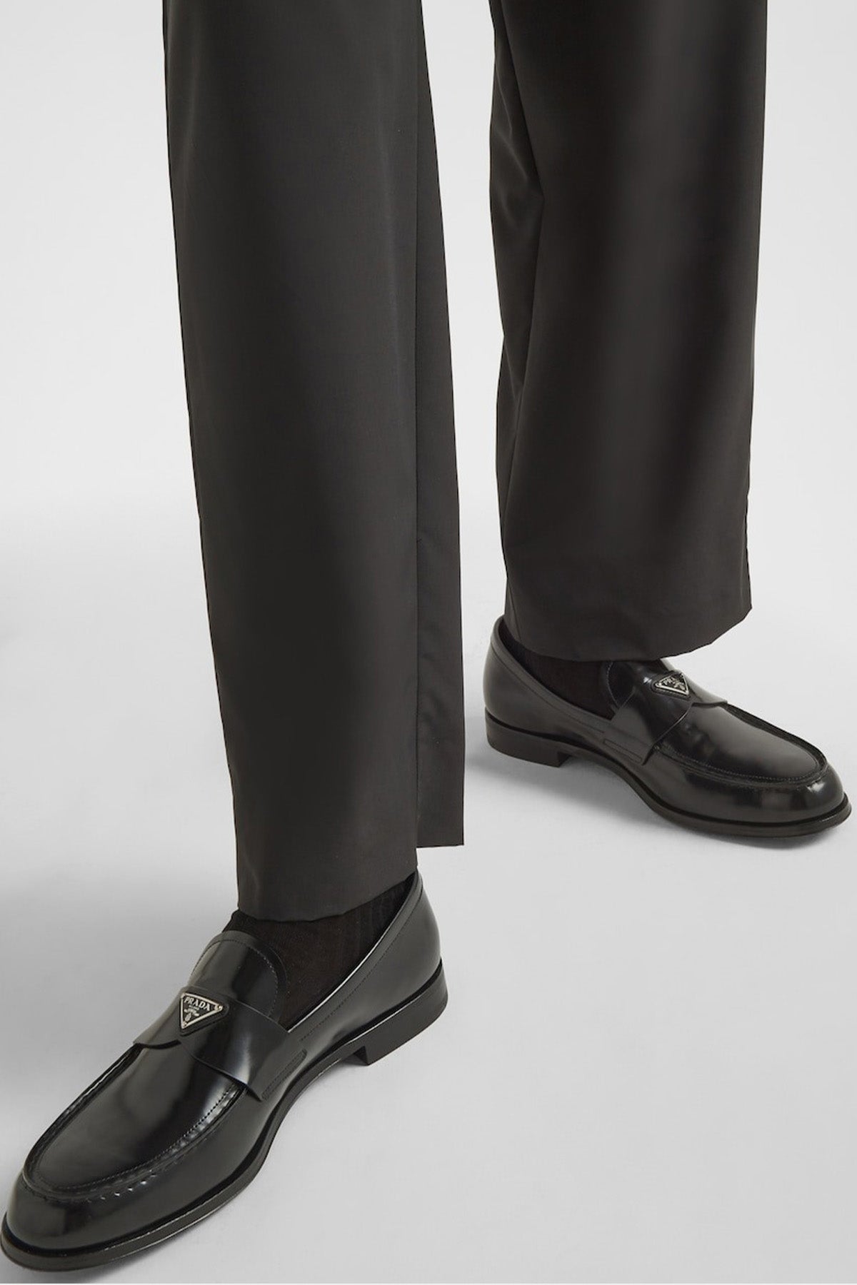 Prada Deri Loafer Ayakkabı