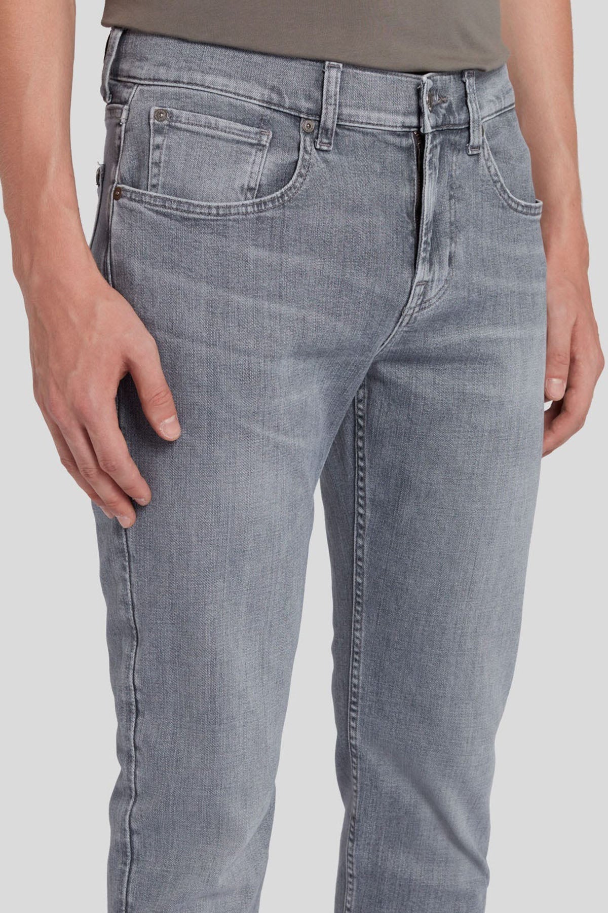 7 For All Mankind Slimmy Tapered Modern Slim Fit Jeans-Jeans-Libas