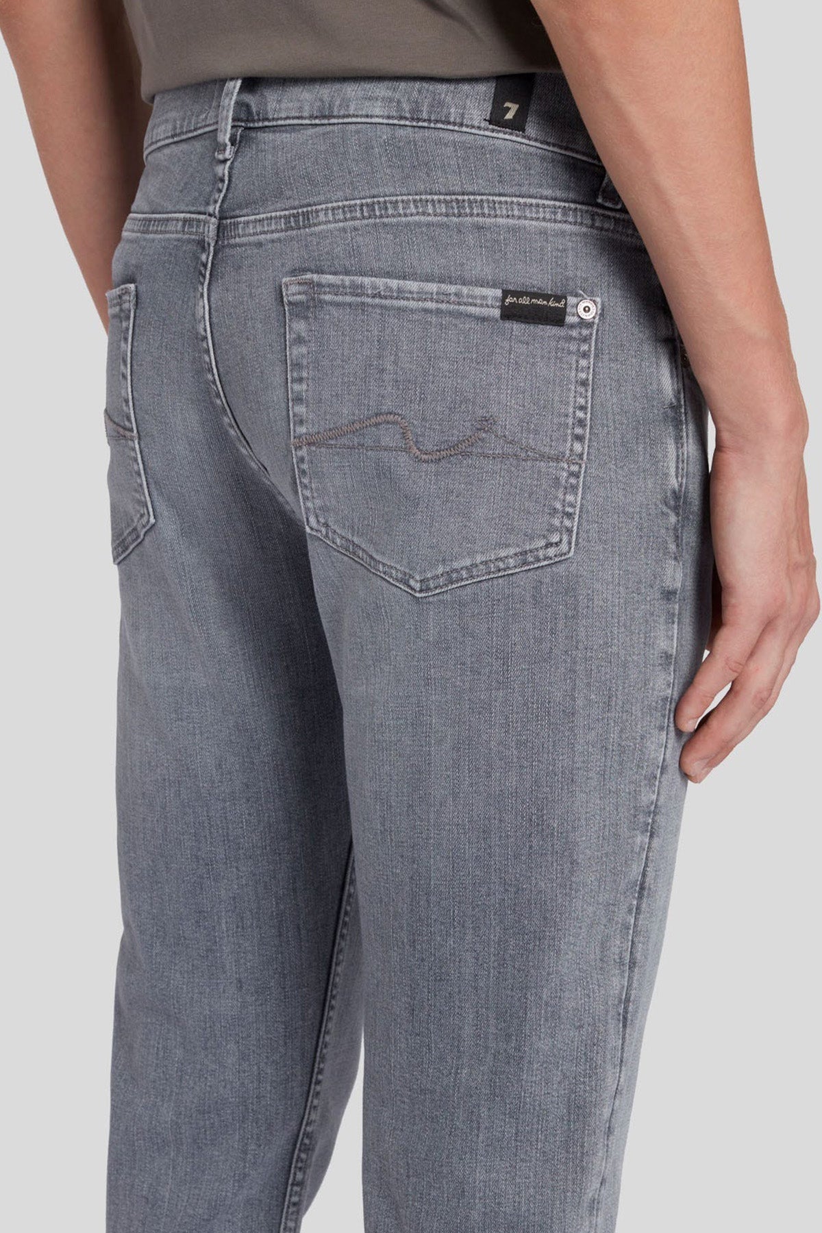 7 For All Mankind Slimmy Tapered Modern Slim Fit Jeans-Jeans-Libas