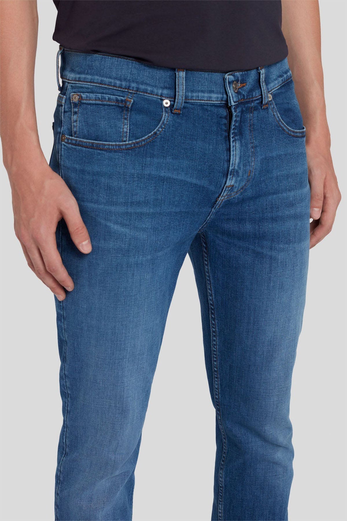 7 For All Mankind Slimmy Tapered Modern Slim Fit Jeans