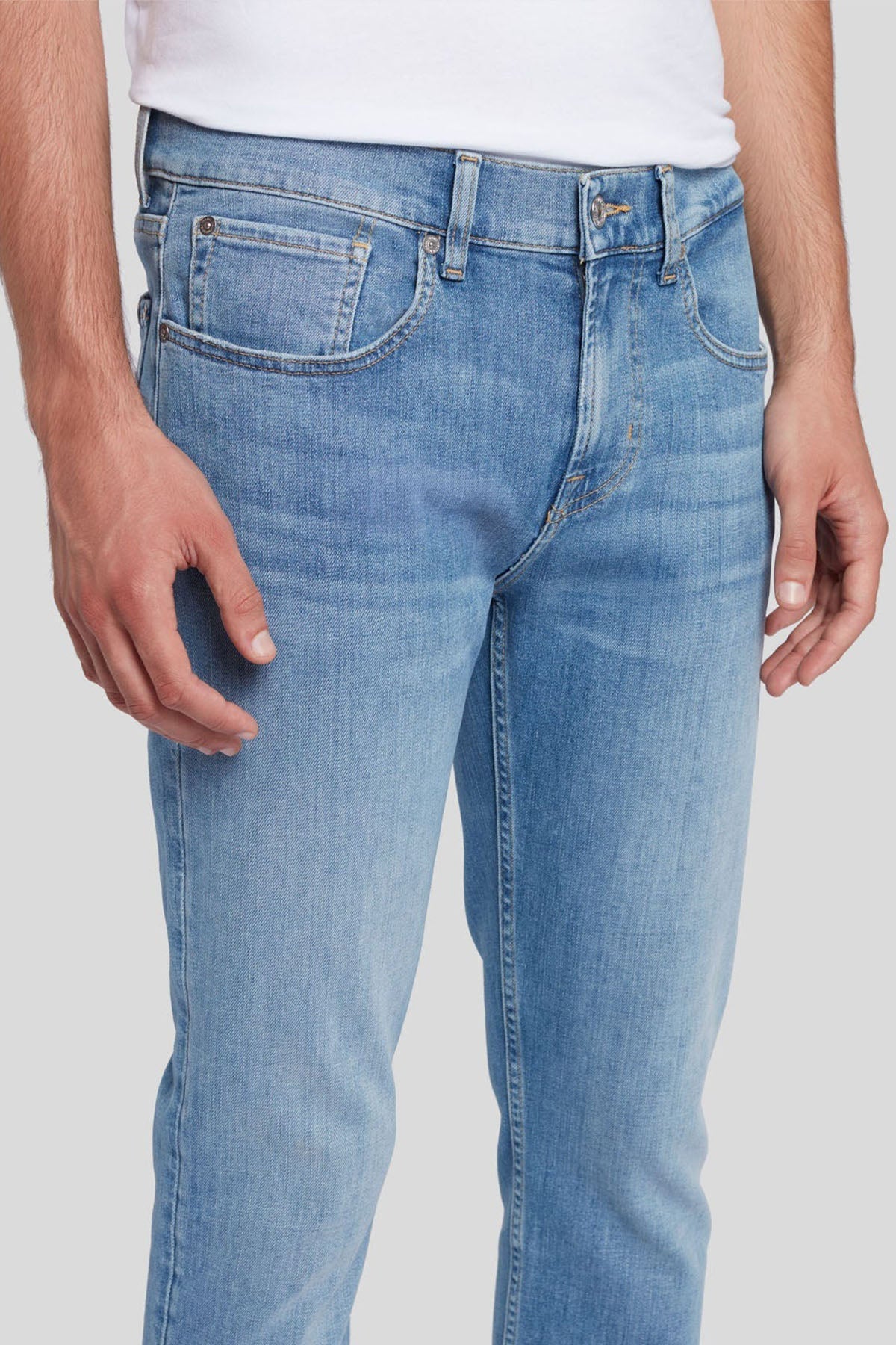 7 For All Mankind Slimmy Tapered Modern Slim Fit Jeans