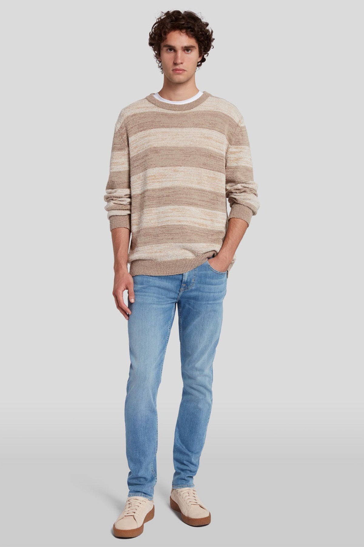 7 For All Mankind Slimmy Tapered Modern Slim Fit Jeans