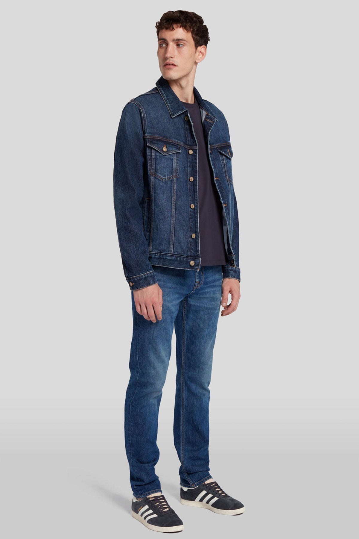 7 For All Mankind Cep Detaylı Denim Ceket