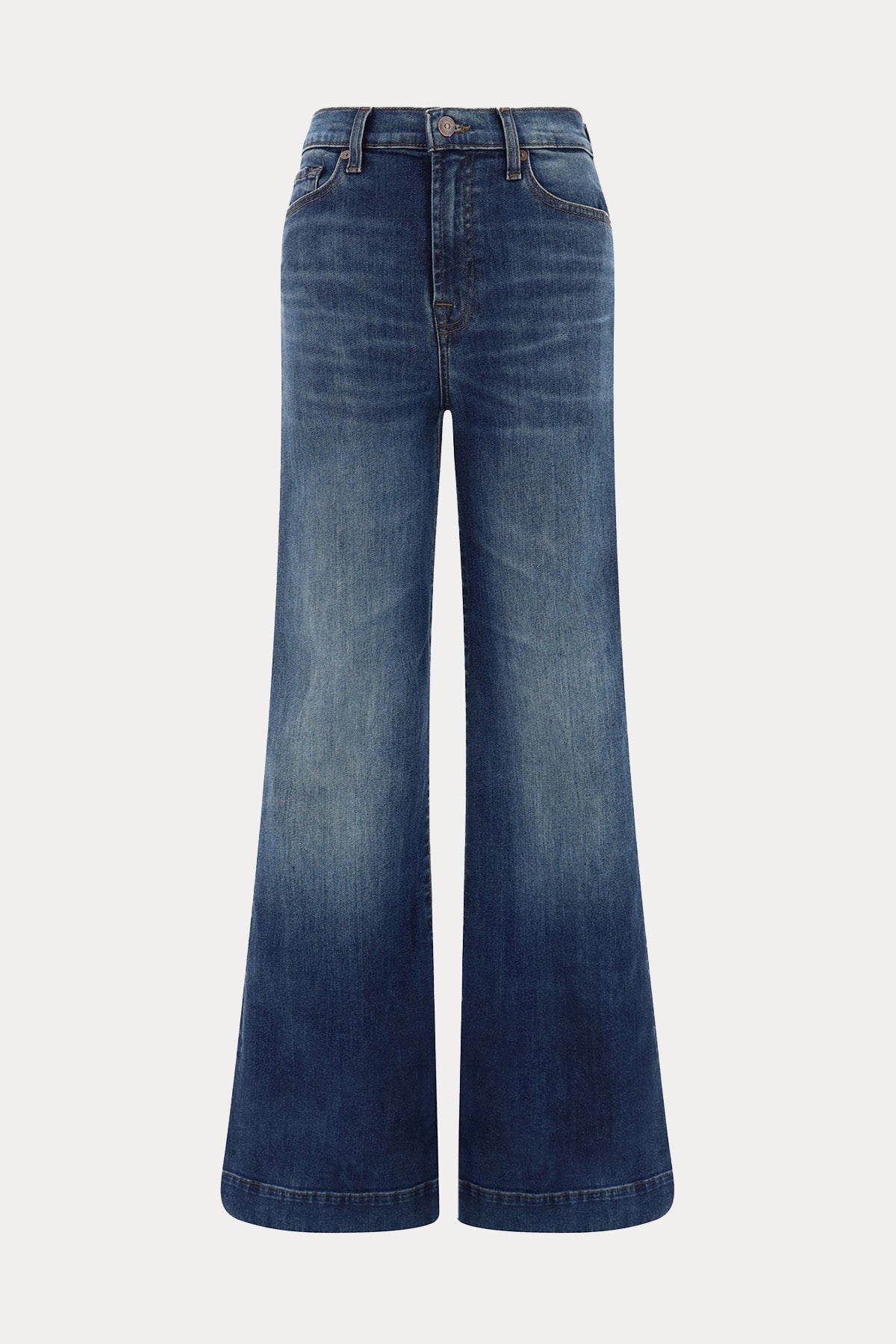 7 For All Mankind Dojo Geniş İspanyol Paça Jeans