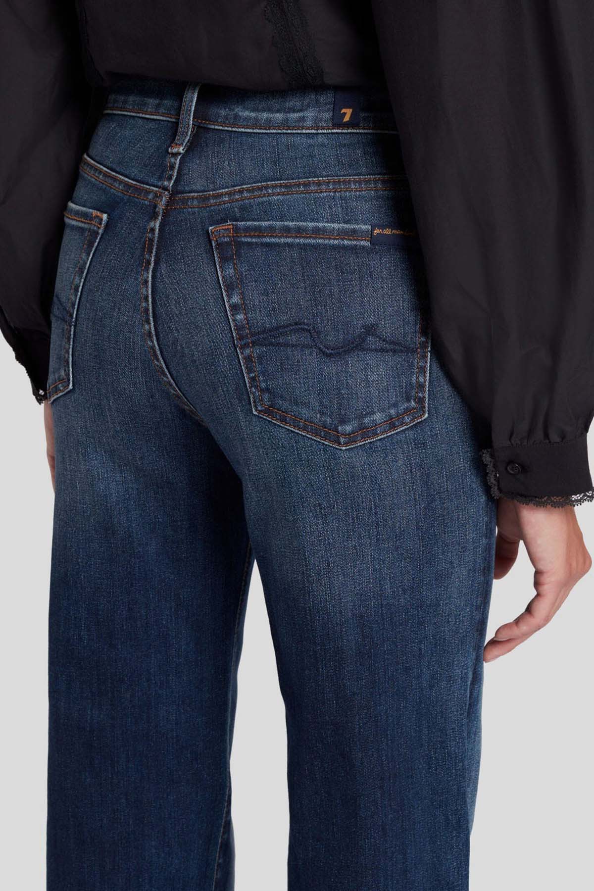 7 For All Mankind Dojo Geniş İspanyol Paça Jeans