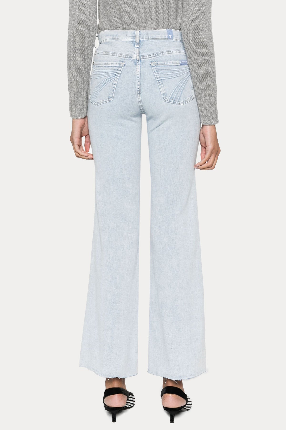 7 For All Mankind Dojo Yüksek Bel Jeans