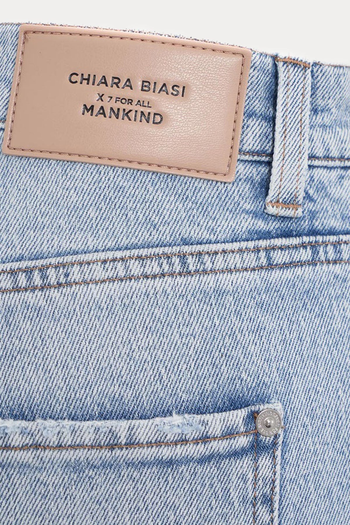 7 For All Mankind Chiara Biasi İspanyol Paça Yıkamalı Jeans