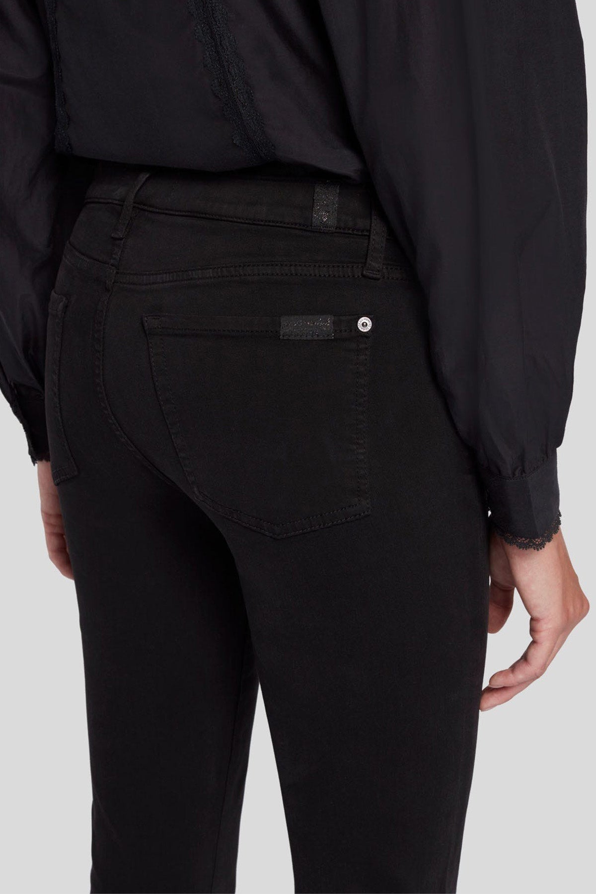 7 For All Mankind Hw Ali Slim Illusion Luxe Flare İspanyol Paça Jeans