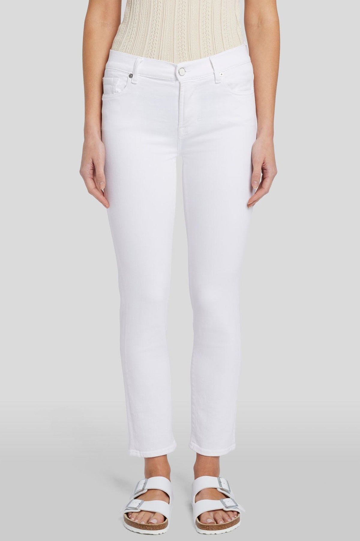 7 For All Mankind Roxanne Ankle Slim Fit Jeans