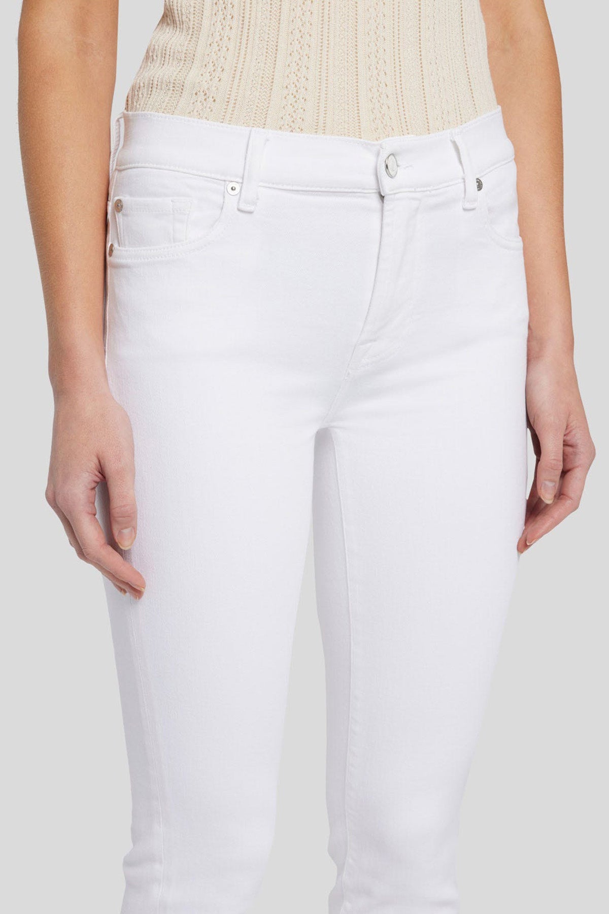 7 For All Mankind Roxanne Ankle Slim Fit Jeans