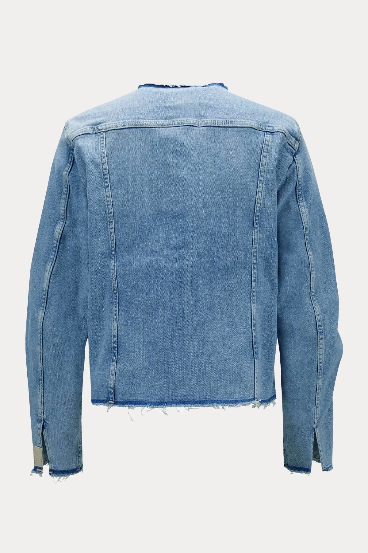 7 For All Mankind Doğal Kesim Detaylı Cepli Denim Ceket