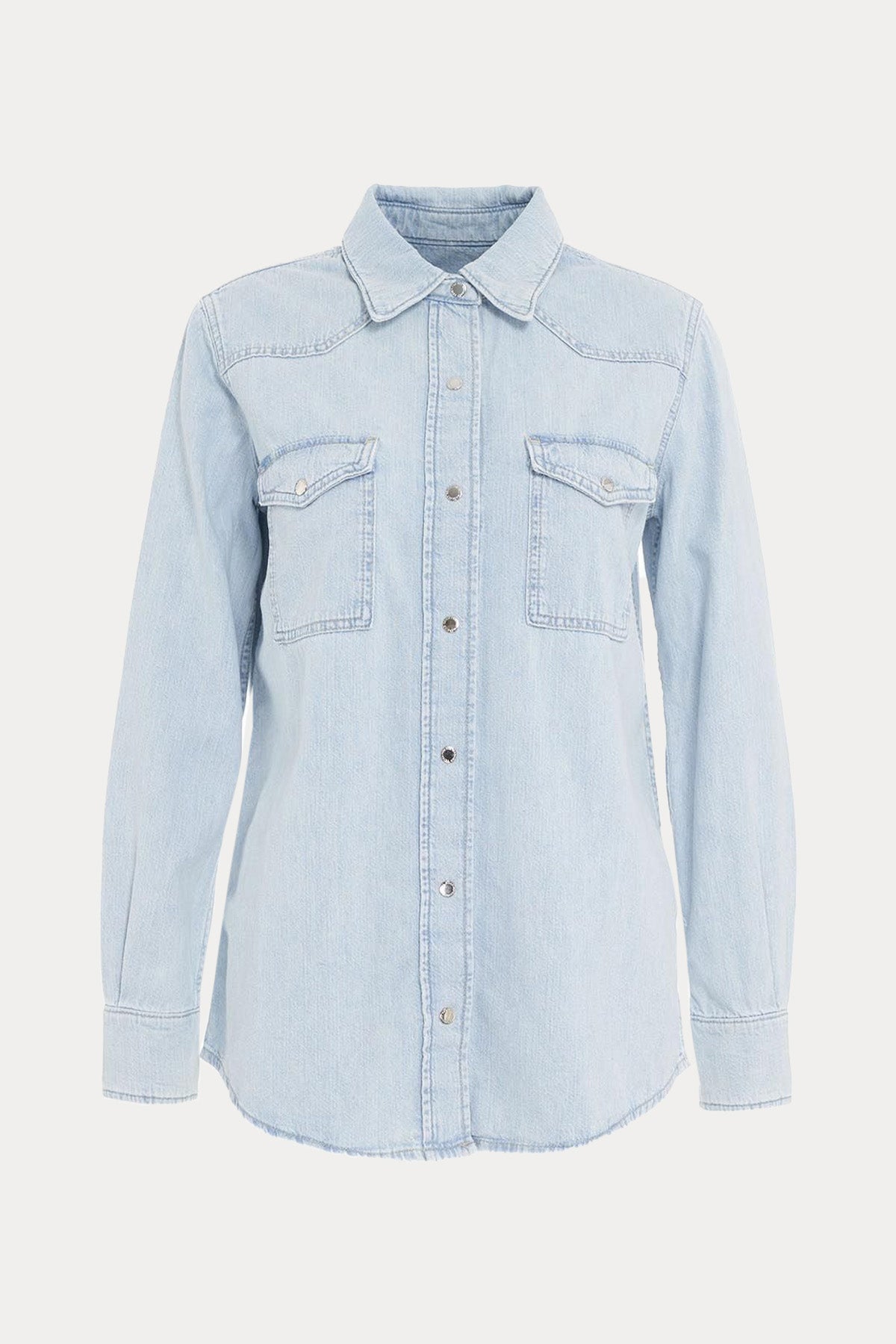 7 For All Mankind Cepli Denim Gömlek