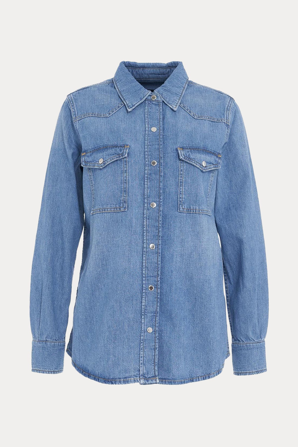 7 For All Mankind Cepli Denim Gömlek