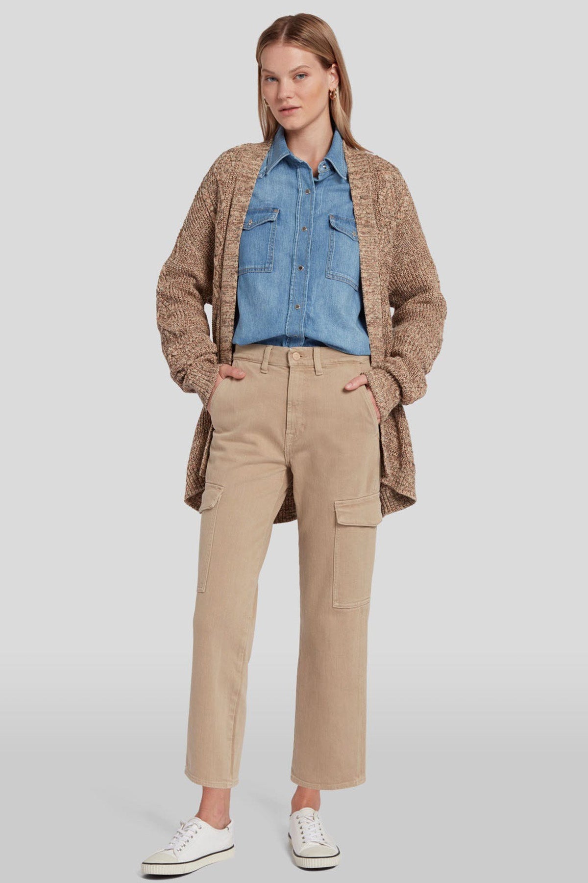 7 For All Mankind Kargo Cepli Pantolon