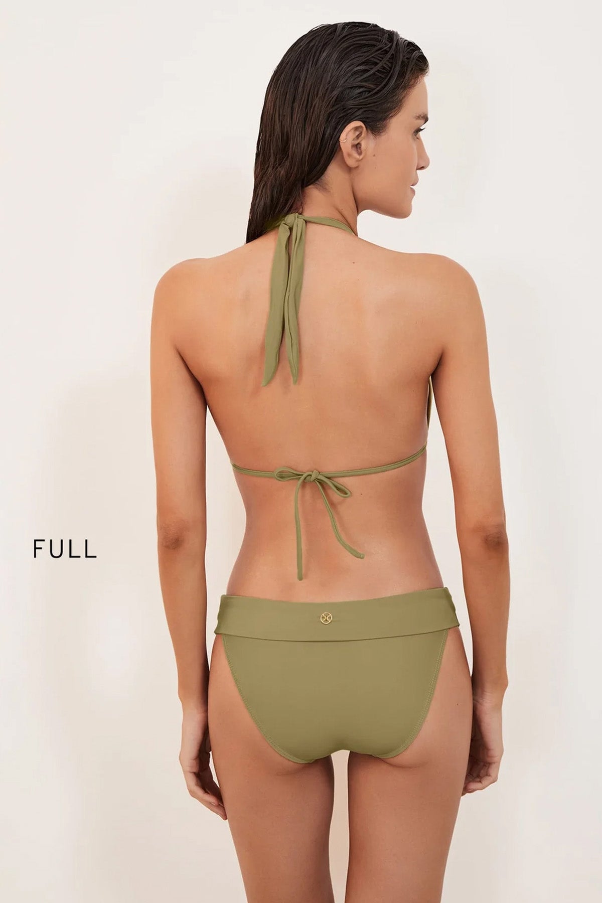 Vix Solid Bia Boyundan Bağlamalı Bikini-Bikini-Libas