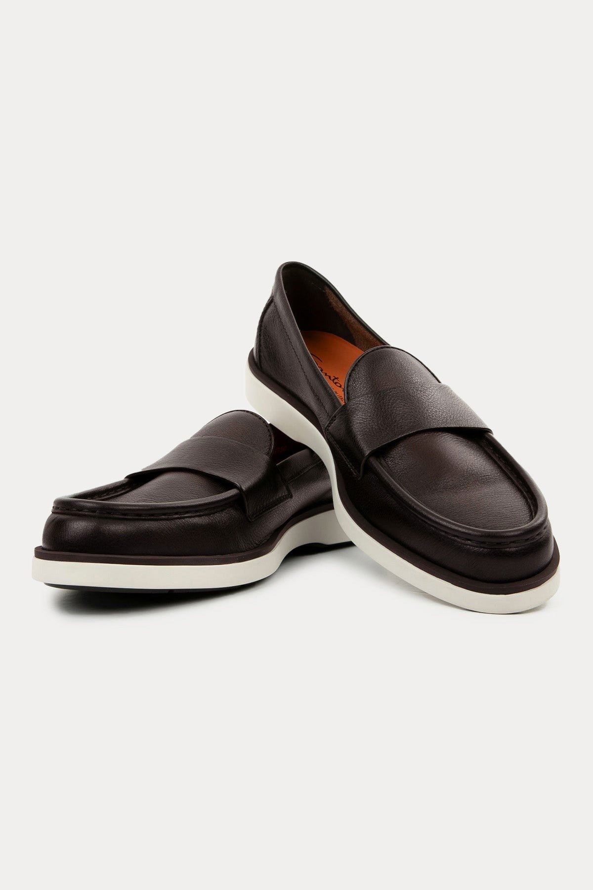 Santoni Deri Loafer Ayakkabı