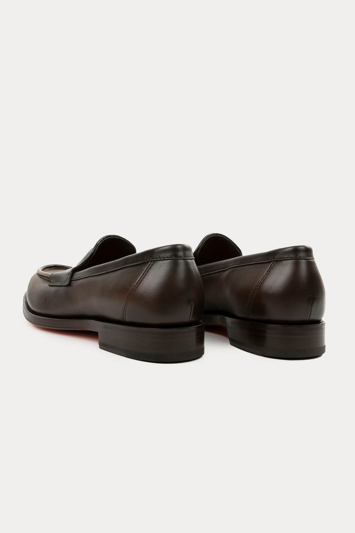 Santoni Goodyear Taban Deri Loafer Ayakkabı