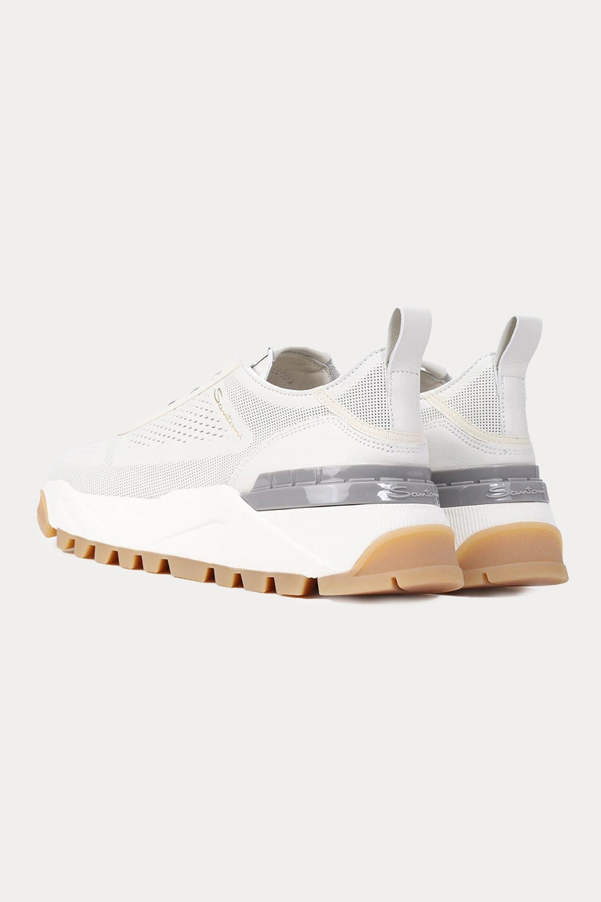 Santoni Deri Sneaker Ayakkabı