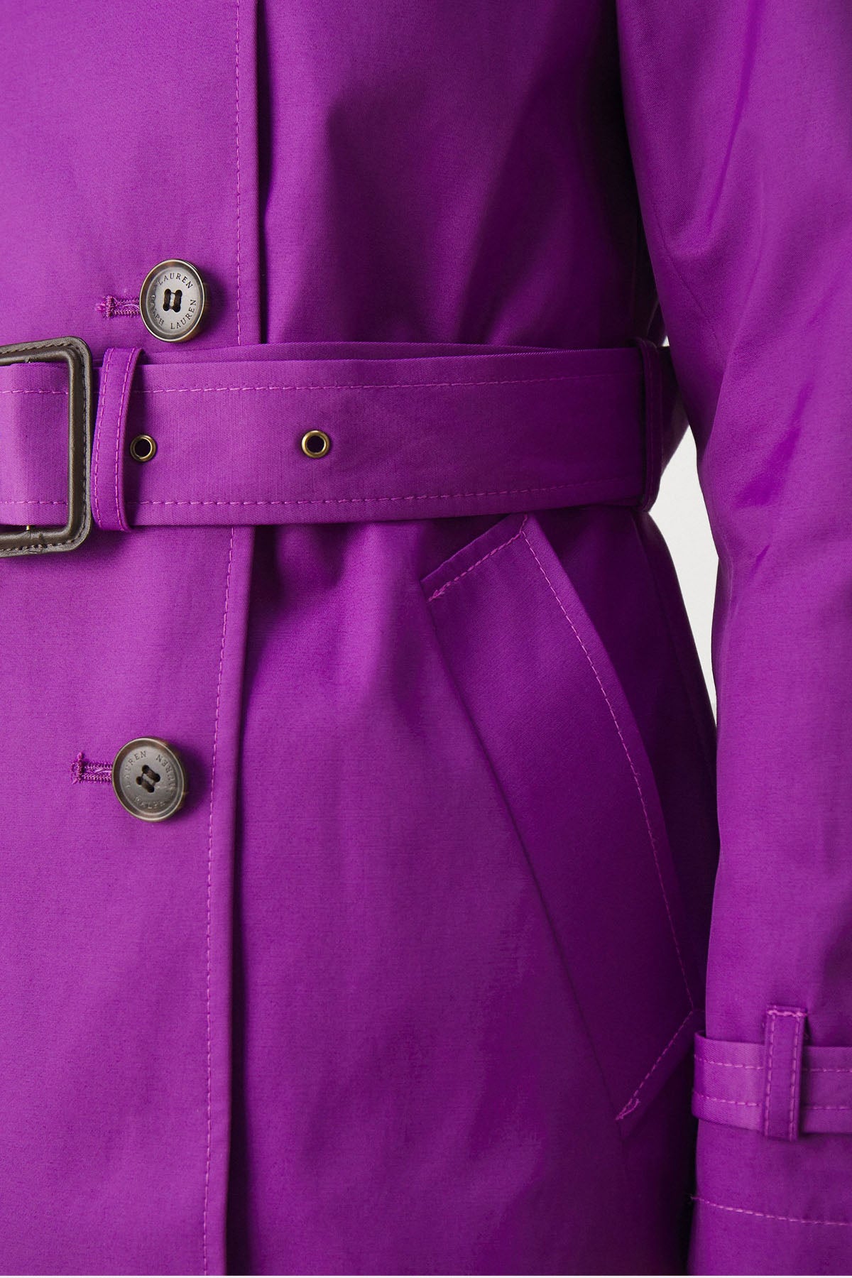 Polo Ralph Lauren Kruvaze Kemerli Trençkot