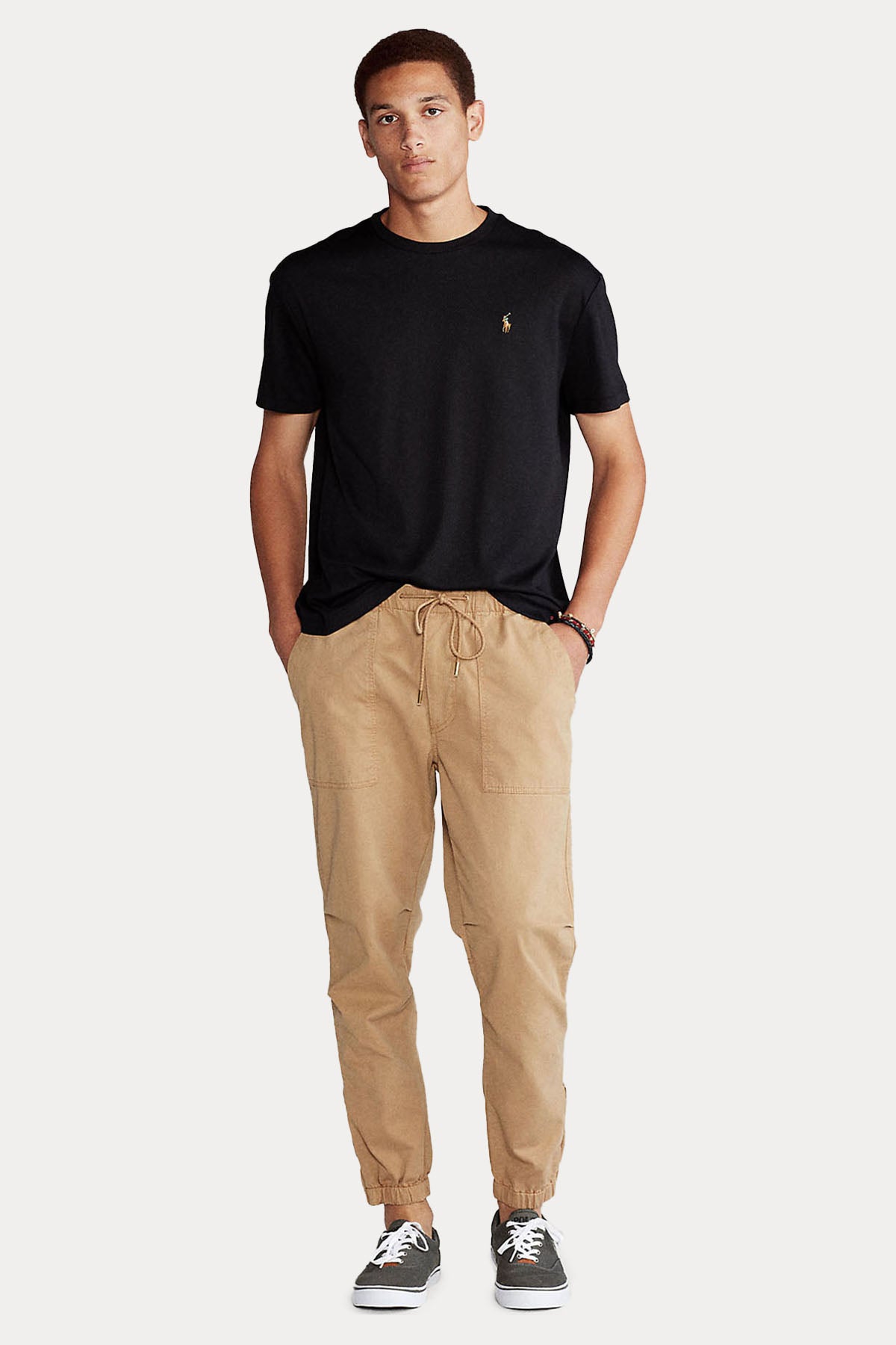 Polo Ralph Lauren Custom Slim Fit Yuvarlak Yaka T-shirt