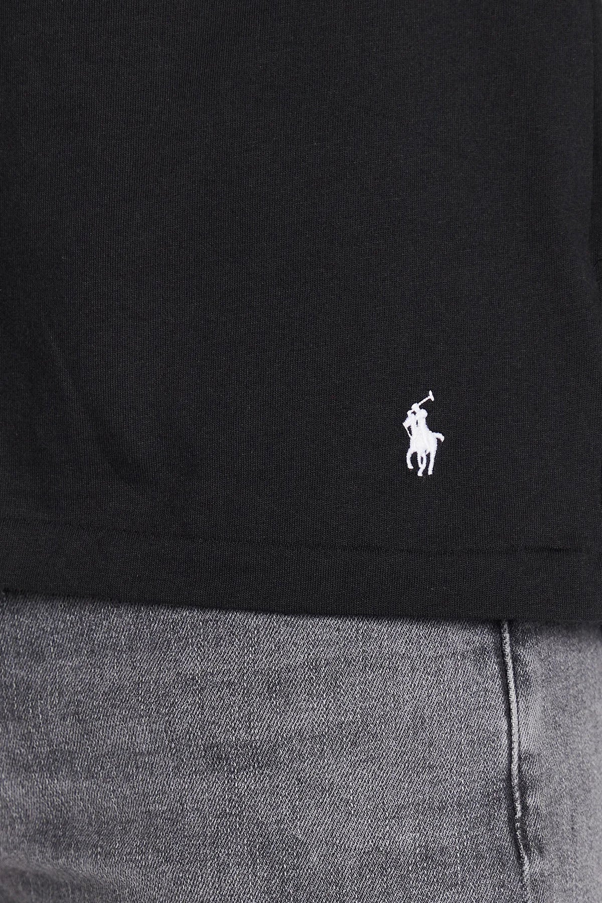 Polo Ralph Lauren Custom Fit Yuvarlak Yaka Logolu T-shirt-T-shirt-Libas