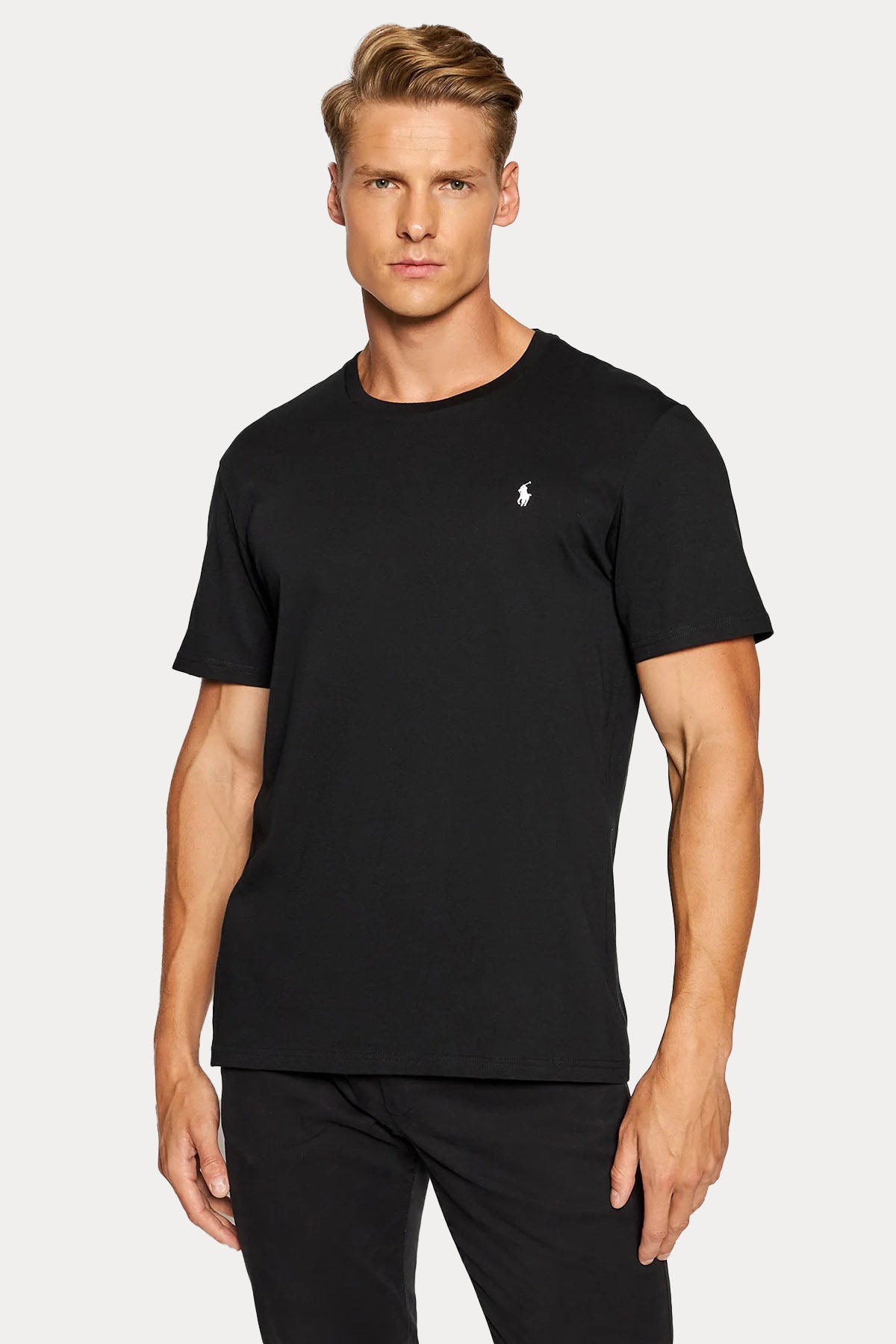 Polo Ralph Lauren Yuvarlak Yaka Logolu T-shirt